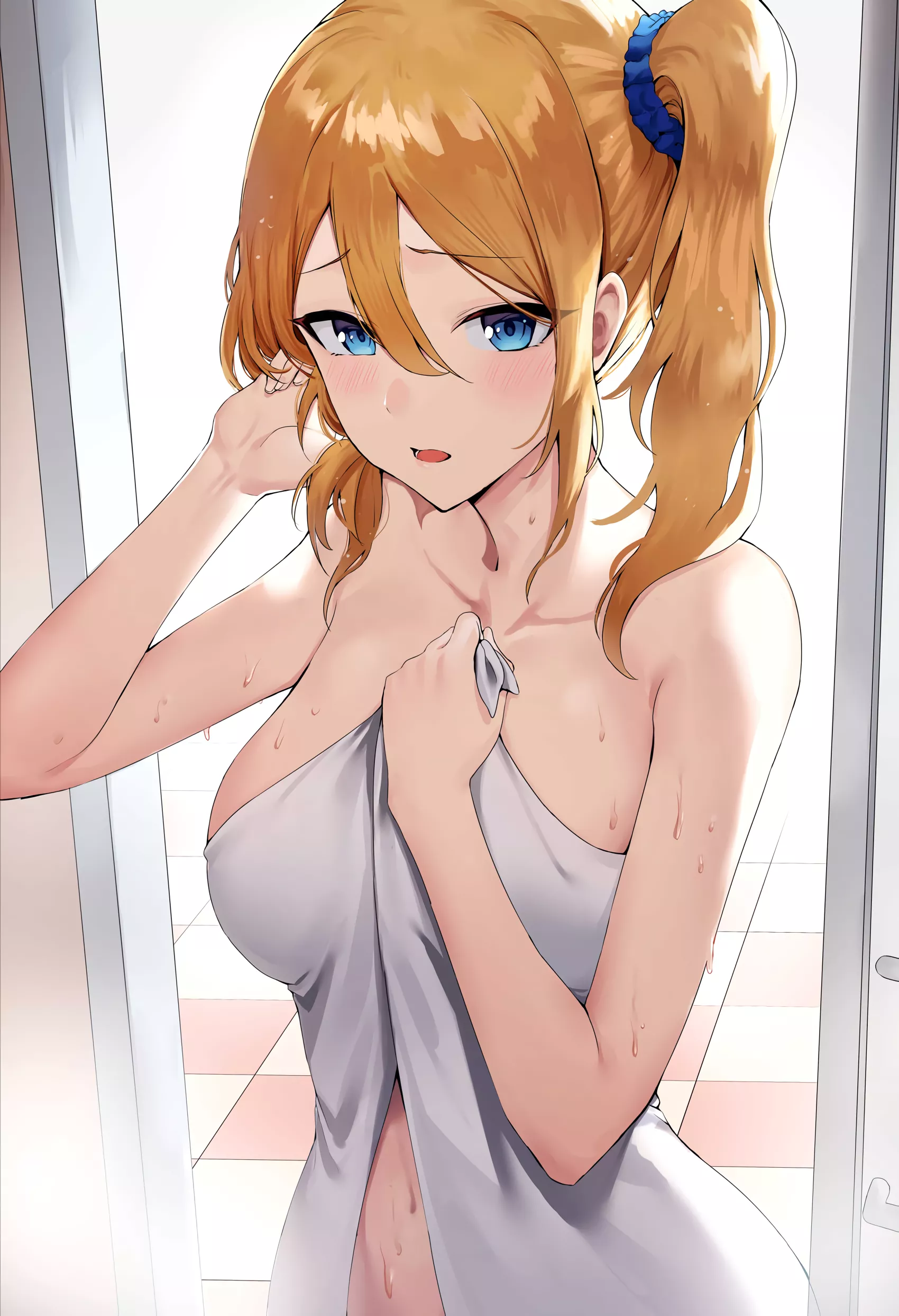 Hayasaka Ai with a towel (rororo) [Kaguya-sama: Love Is War]