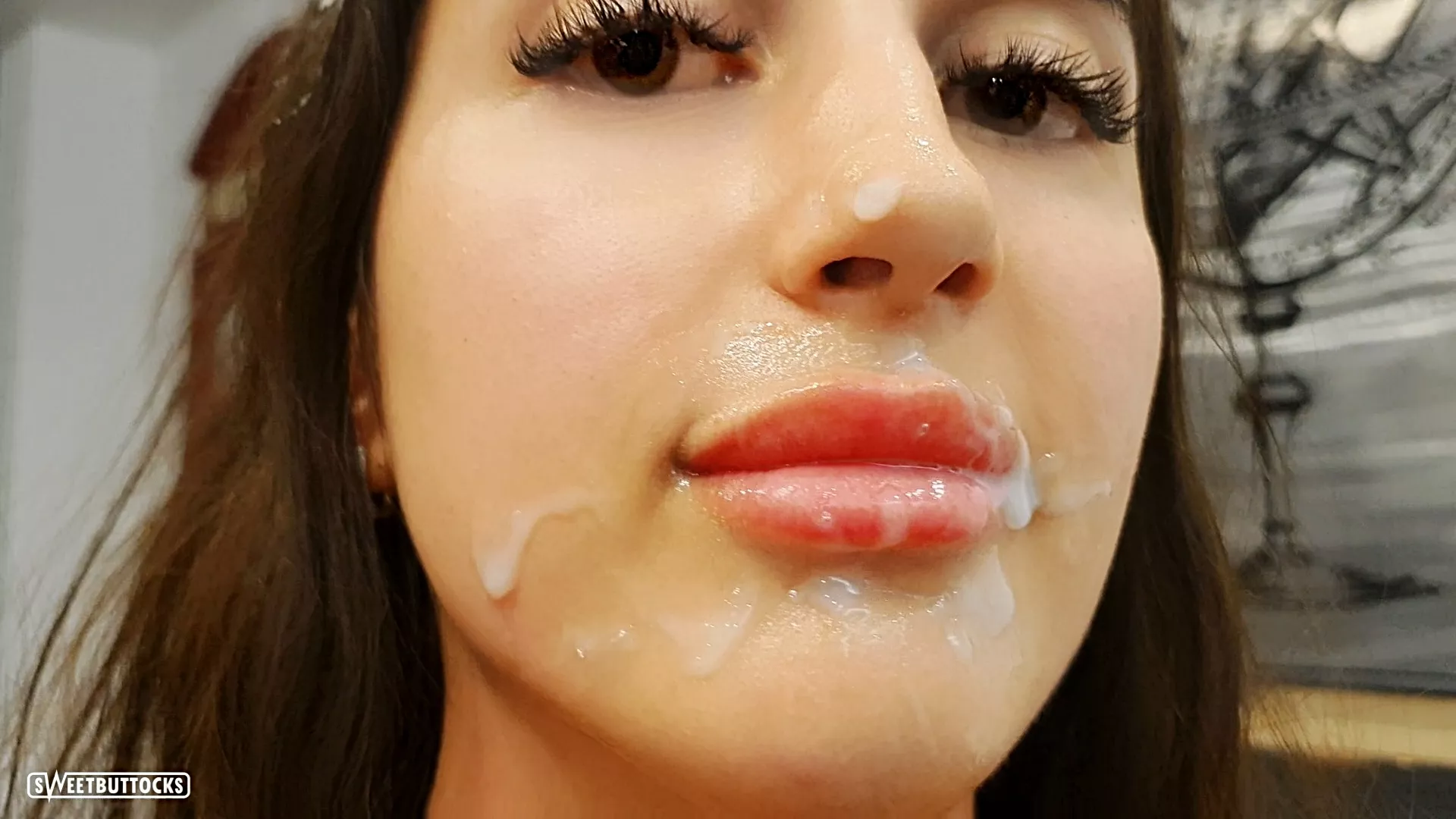 He always cum on my face and in my mouth!!!