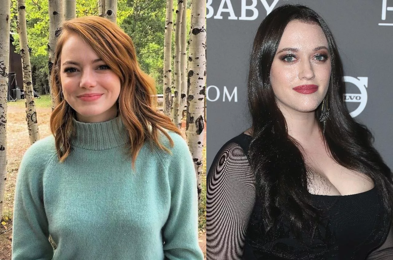 Hear me out. A Kim Possible all grown up movie with Emma Stone as Kim and Kat Dennings as your favorite big tiddy goth GF Shego