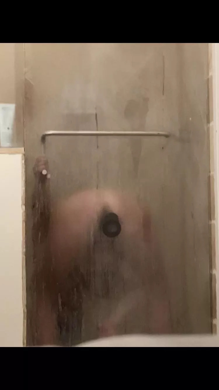 Heard my wife moaning the in the shower. She didn’t know I was back.