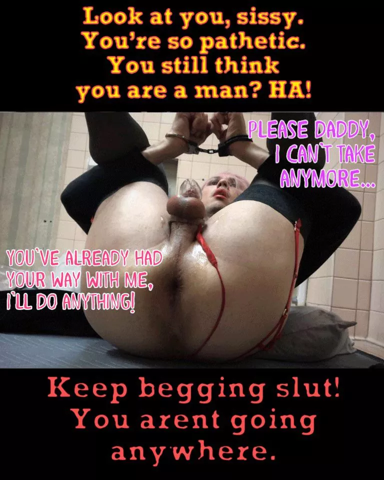 Helpless sissy