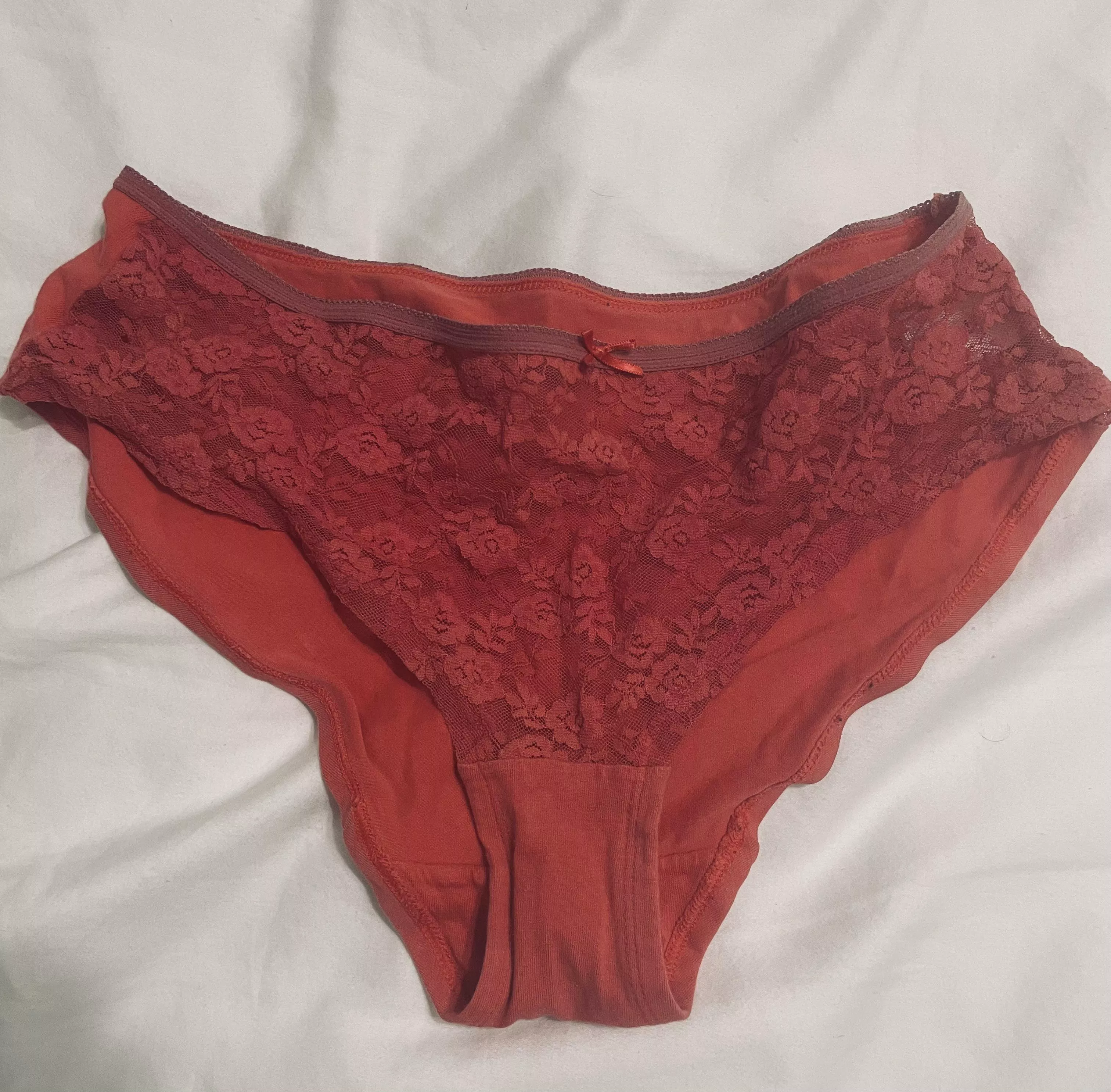 Her pictures in my profile. These are her panties.