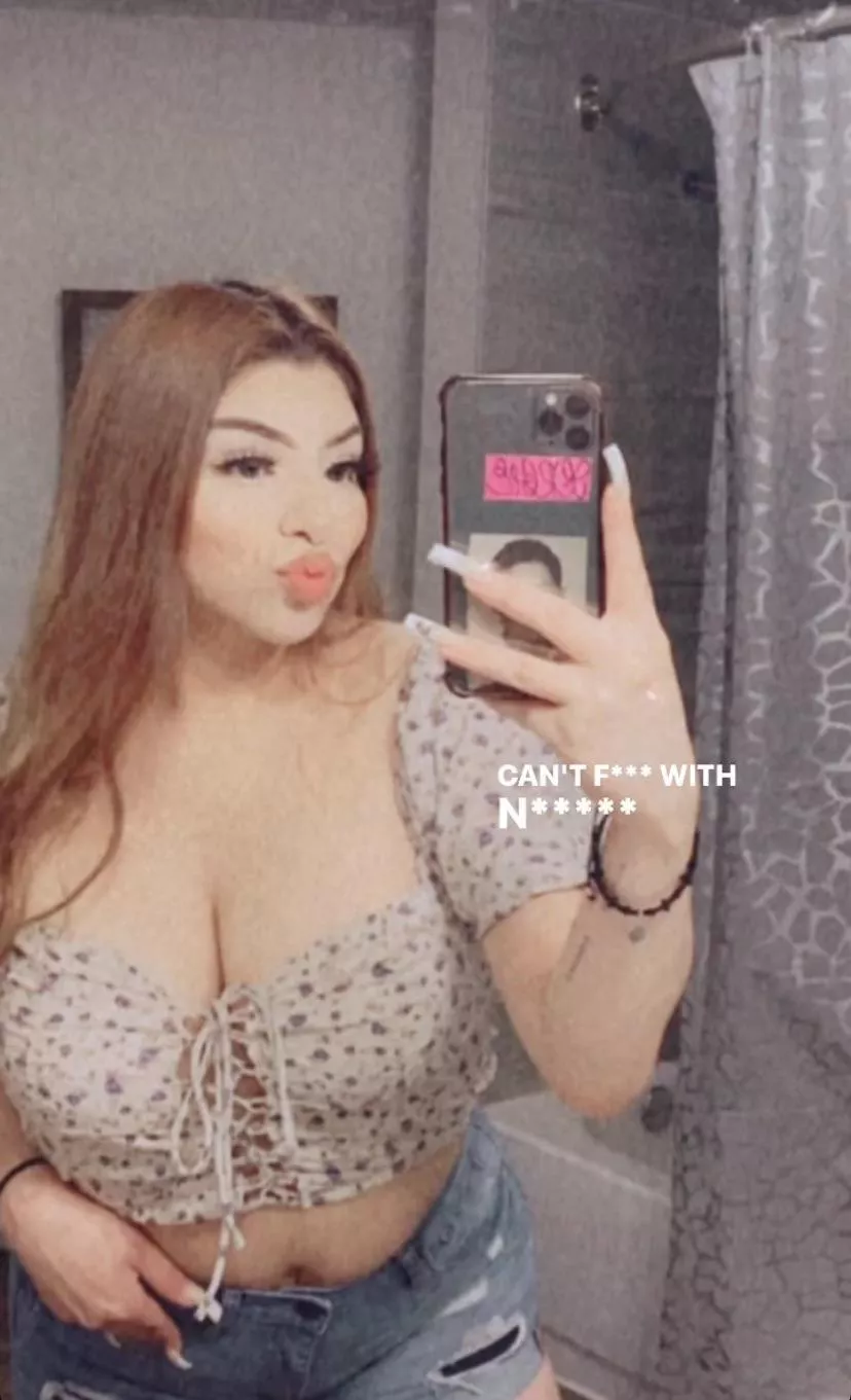 Her tits just keep getting fatter as the pregnancy rate