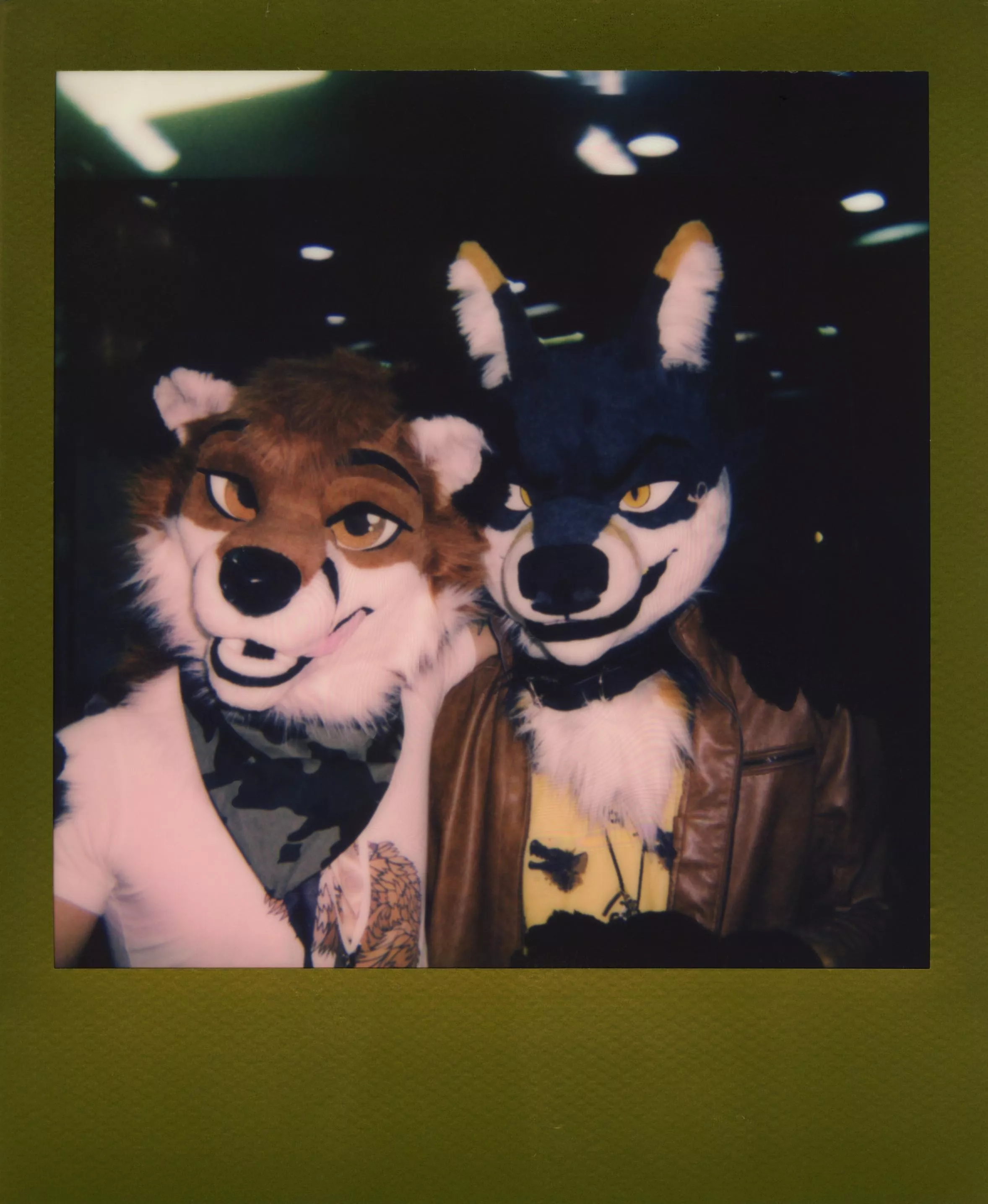 Here Is a polaroid I took at MFF! Need help with who they are.