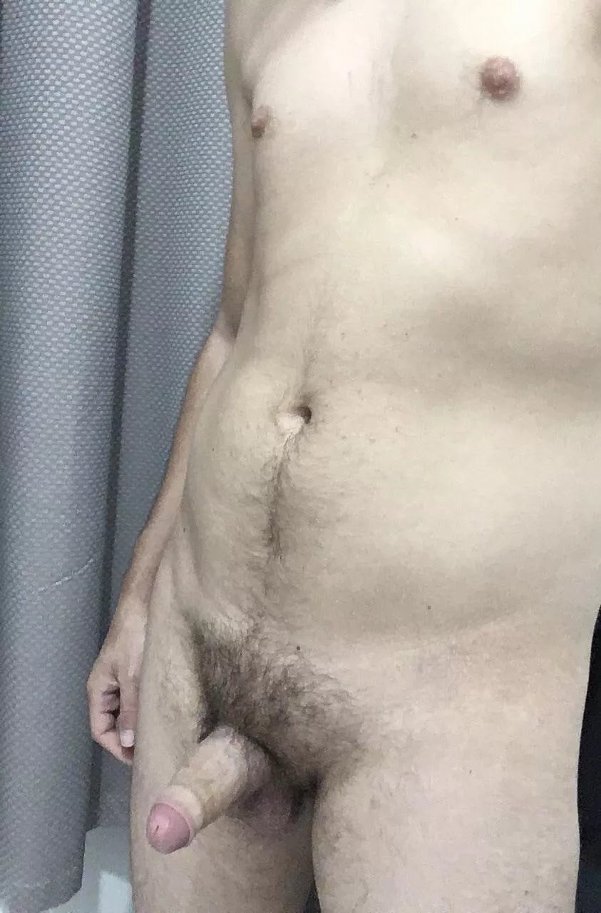 Here’s my uncut cock