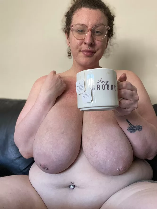 Here's some titties to go with your coffee ðŸ˜Š