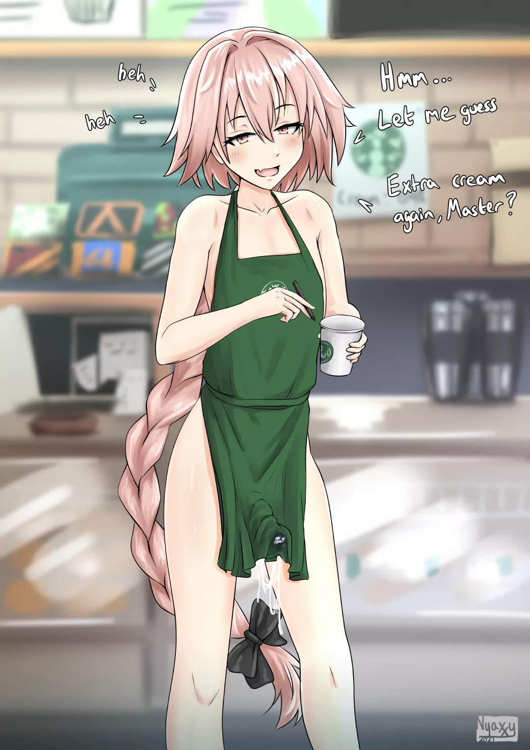 Here's your latte with extra cream! (Nyaxxy_) [Fate/Apocrypha]