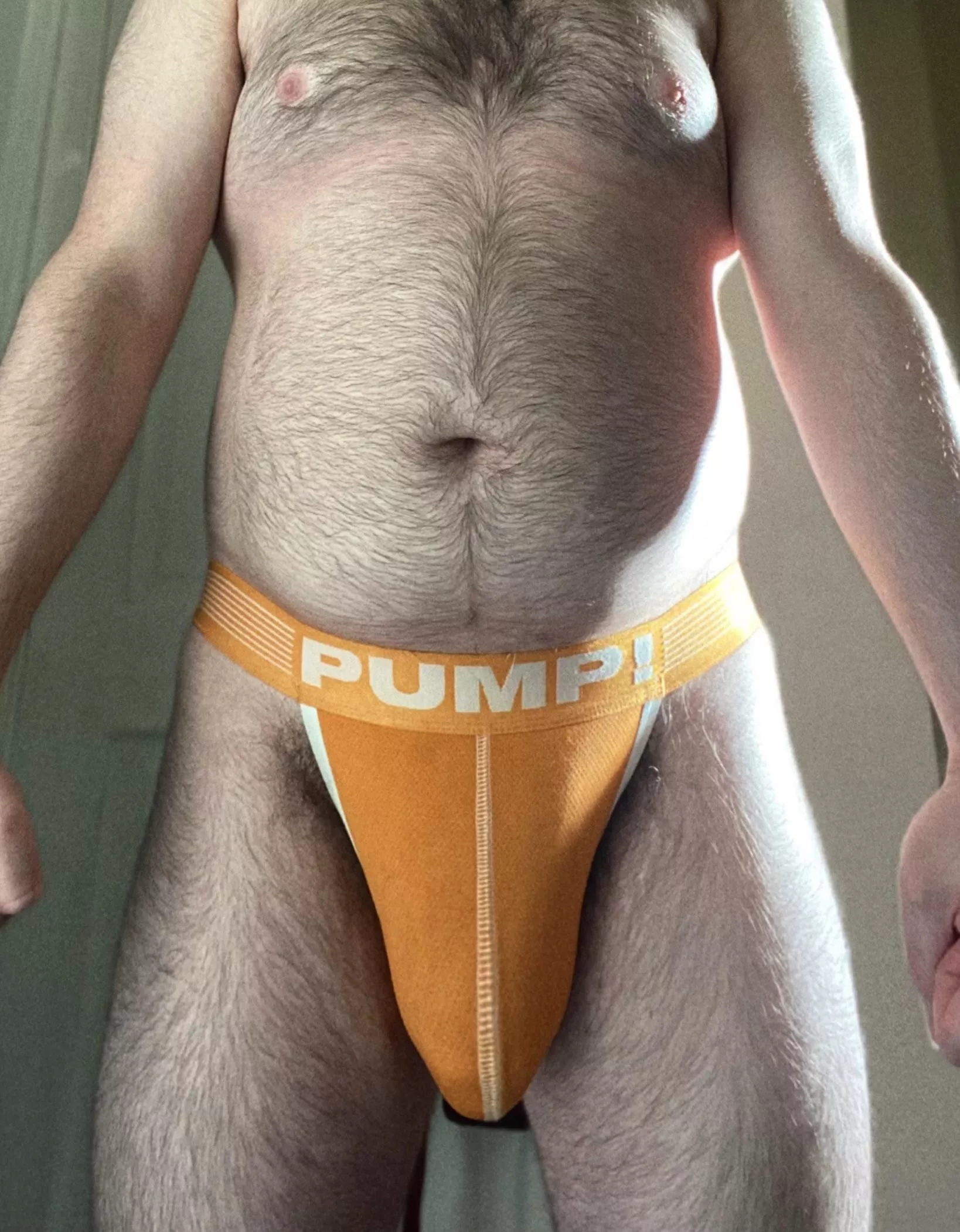 Hey boys, wanna take this jock off for me?