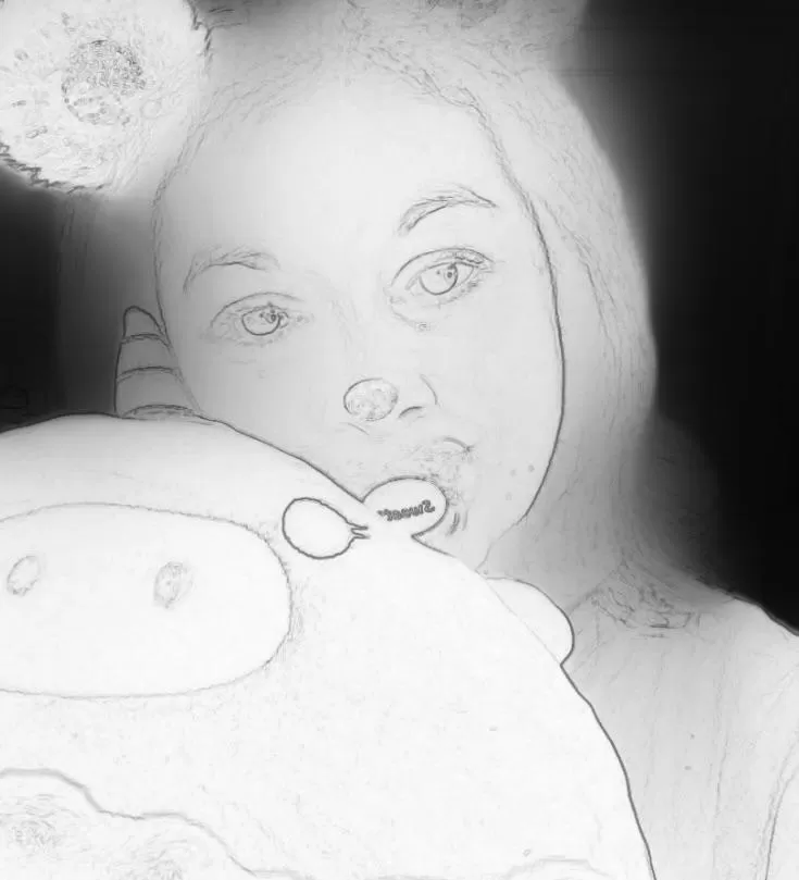 Hi I’m LittleBelle this is me and my favorite stuffy her name is SquishyPie