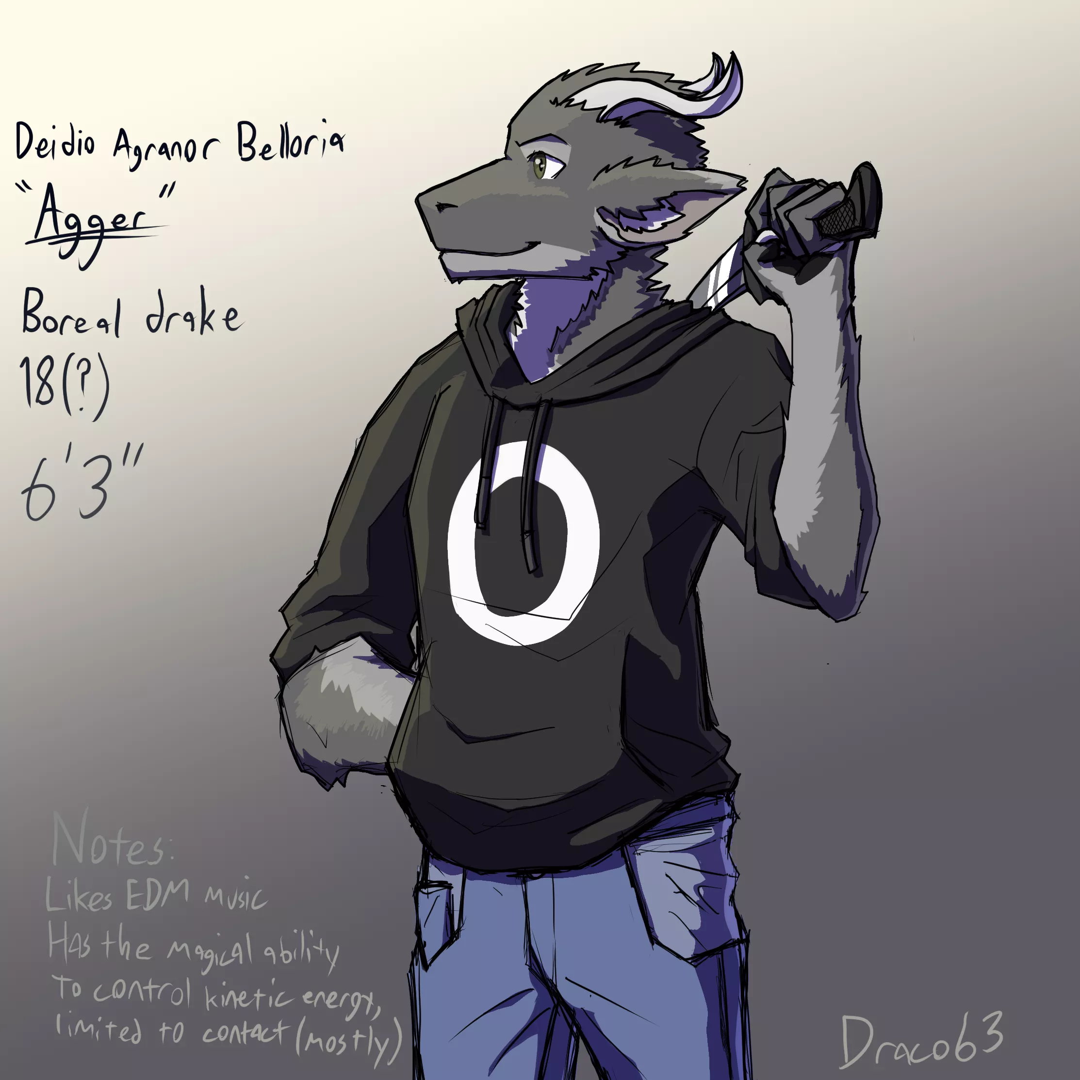 Hi! I'm new to the fandom, here's my fursona! [obligatory owo]