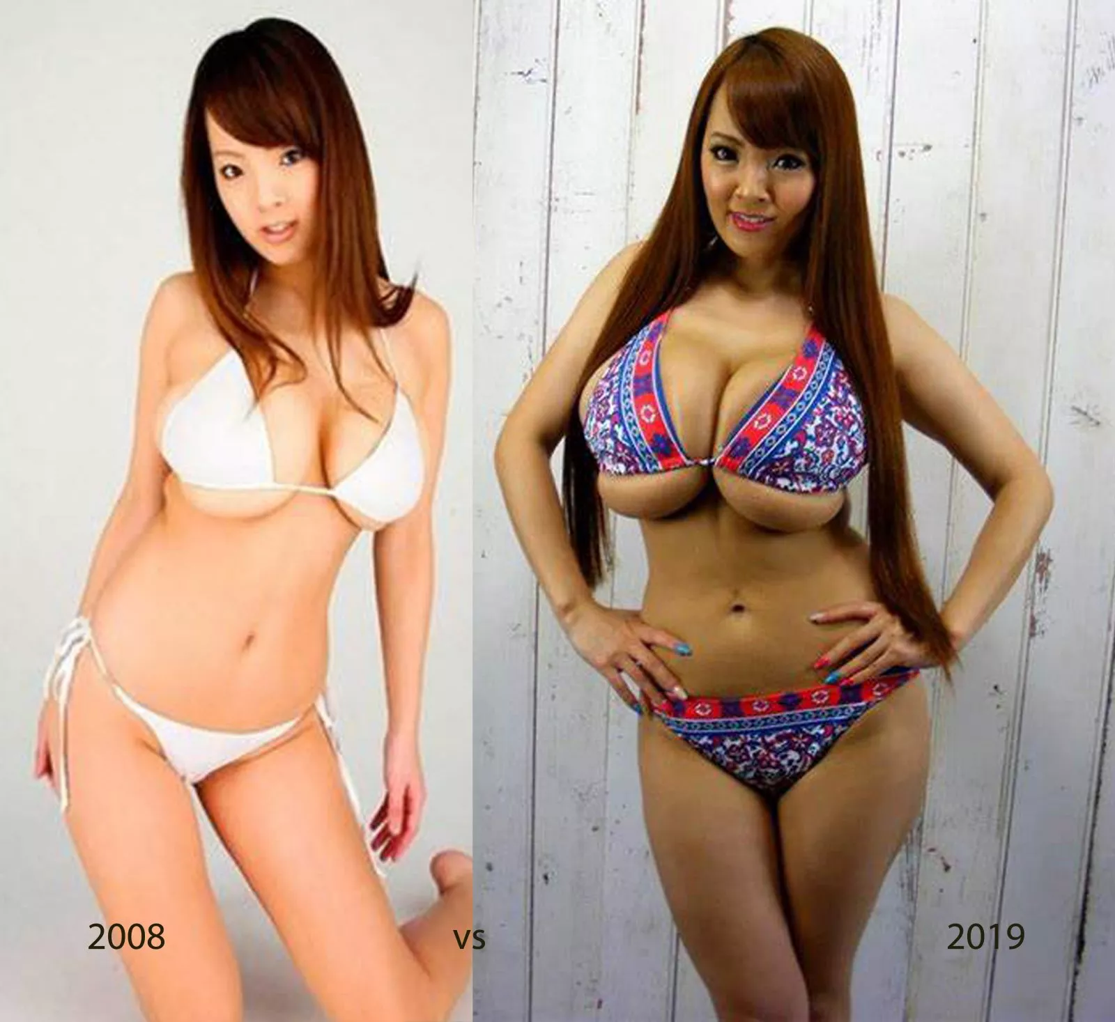 Hiroki Tanaka 2008 vs 2019