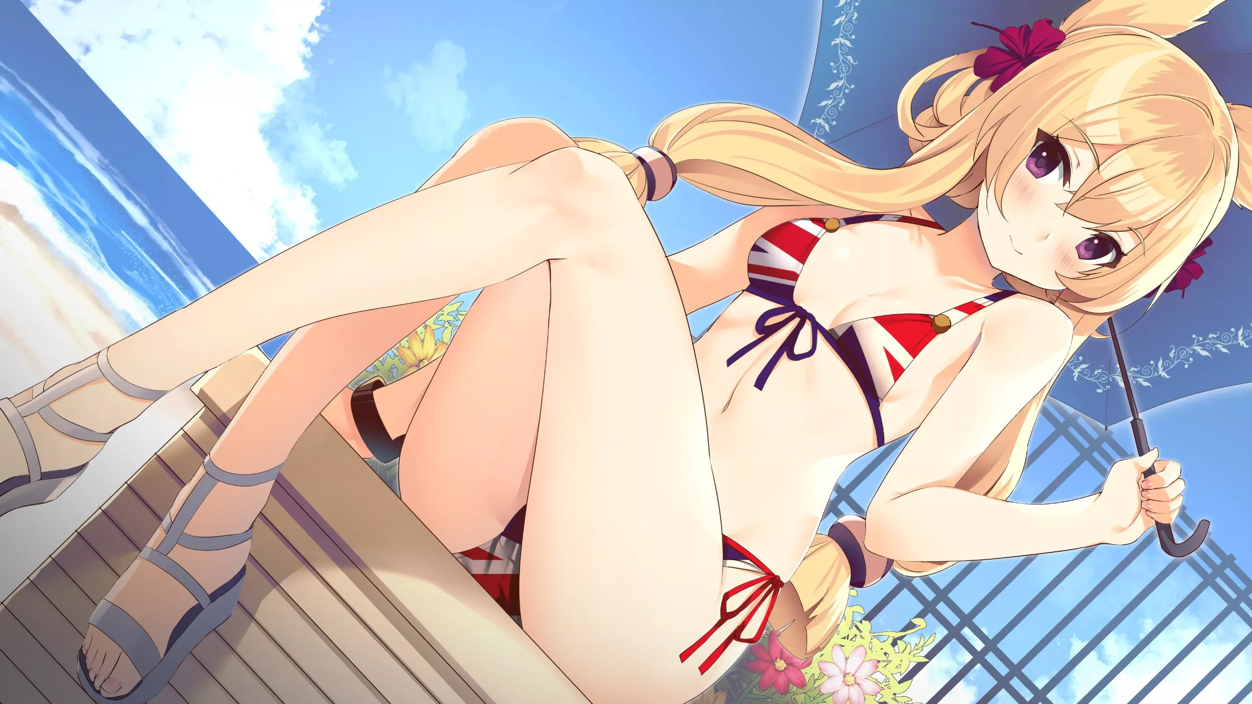 HMS Old Lady-chan (Warspite) has beautiful british thighs