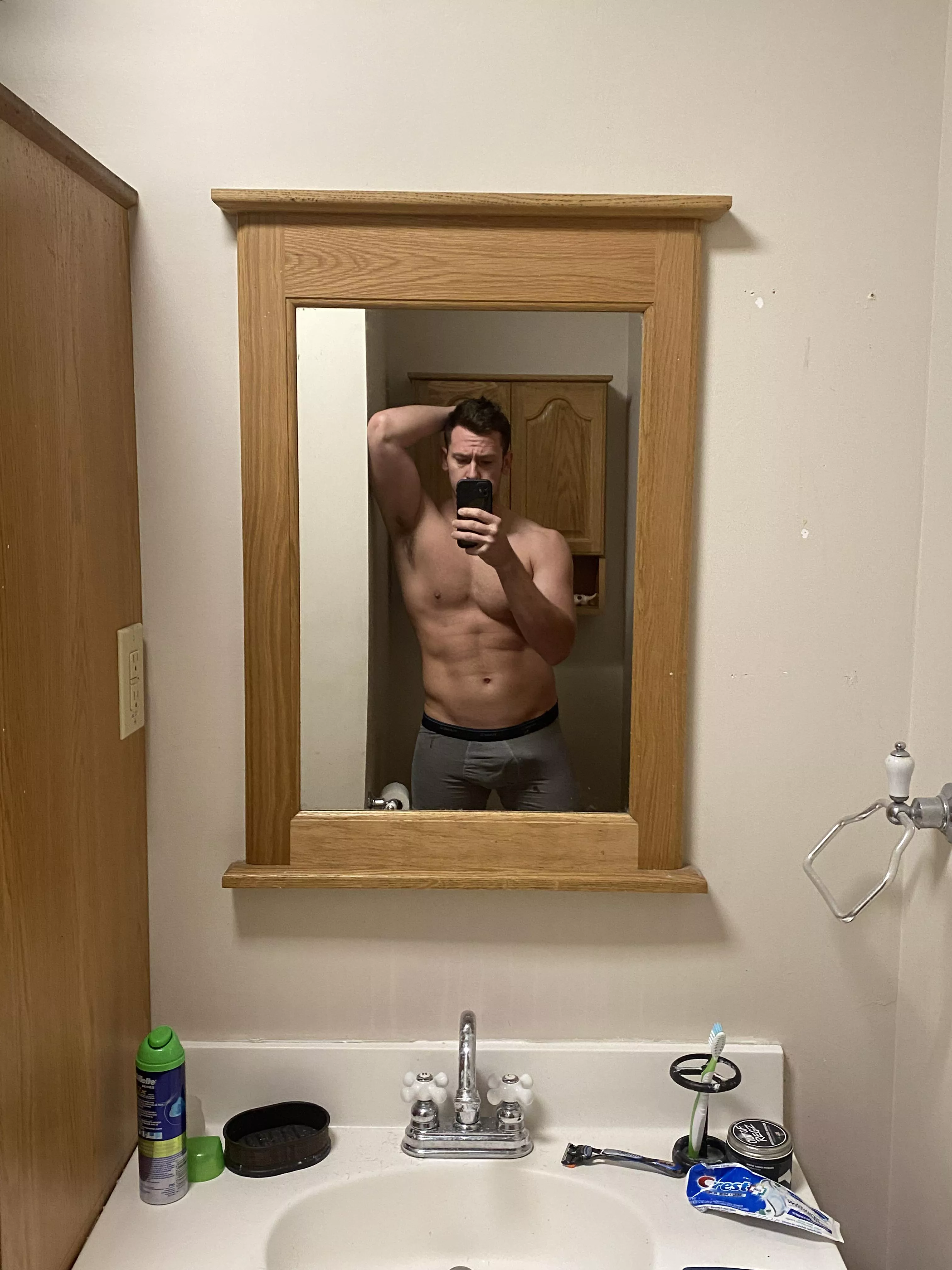 Ho[m]e from the gym…