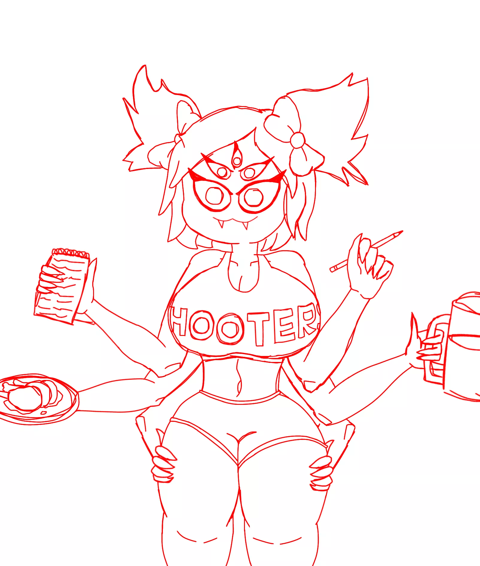 Hooters Muffet