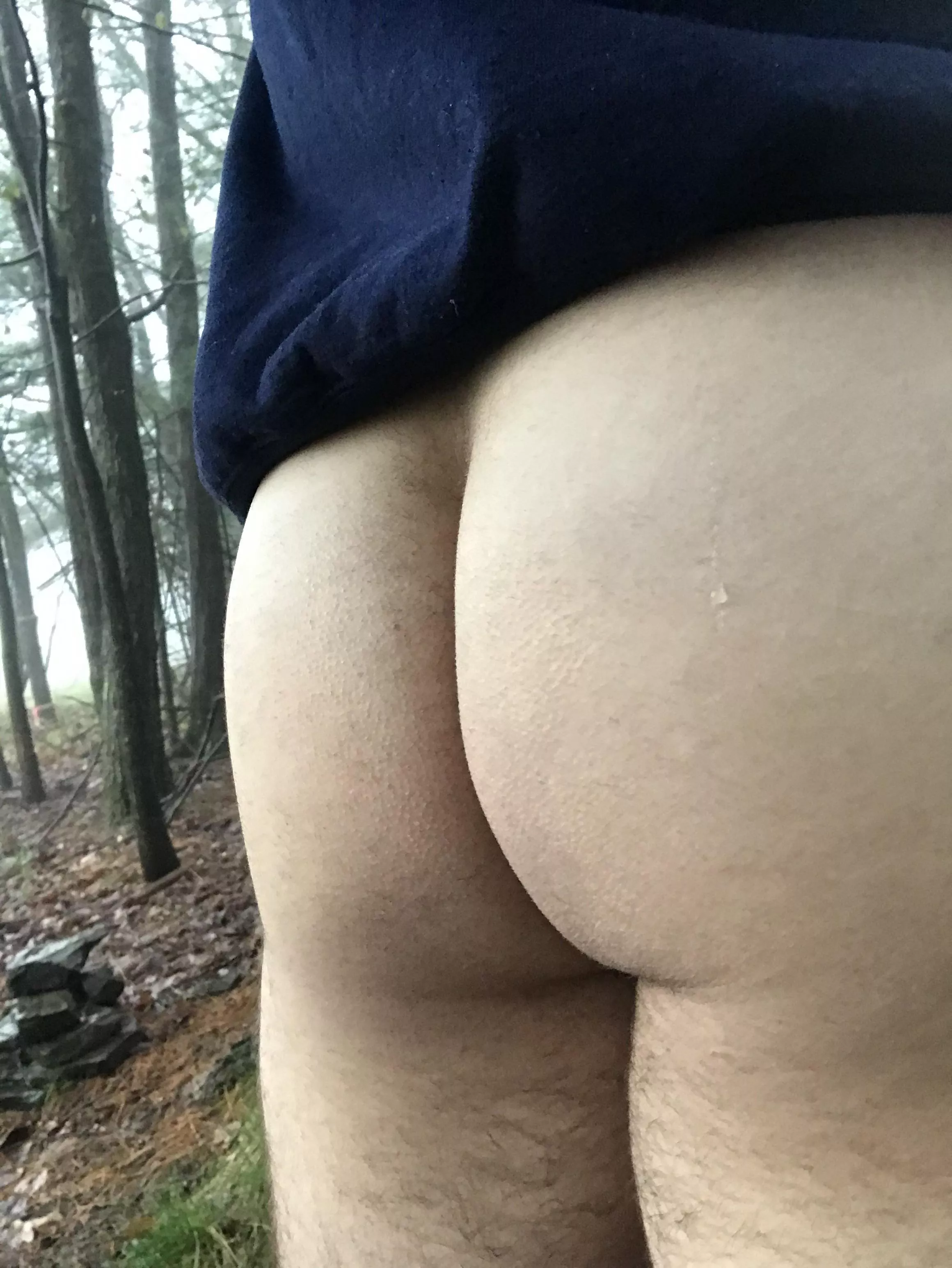 Hoping “no one” sees me walking out in the woods like this [20]