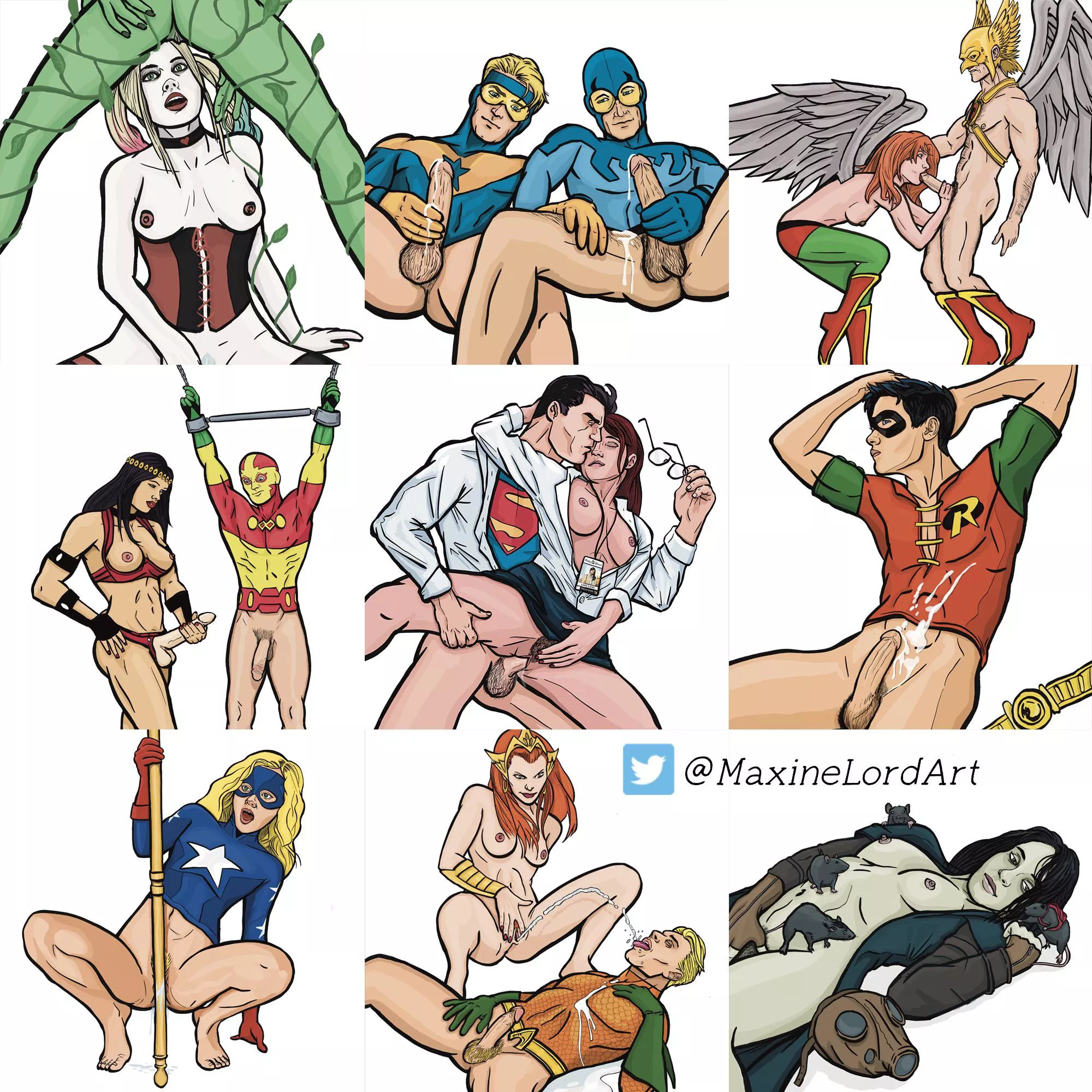 Horny DC Universe