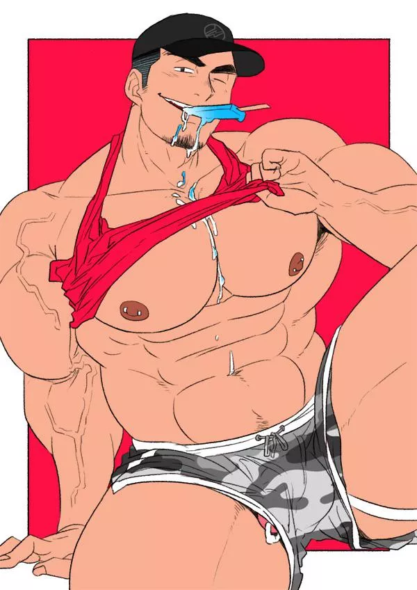 “Horny Hunk” @Maou_Abutan