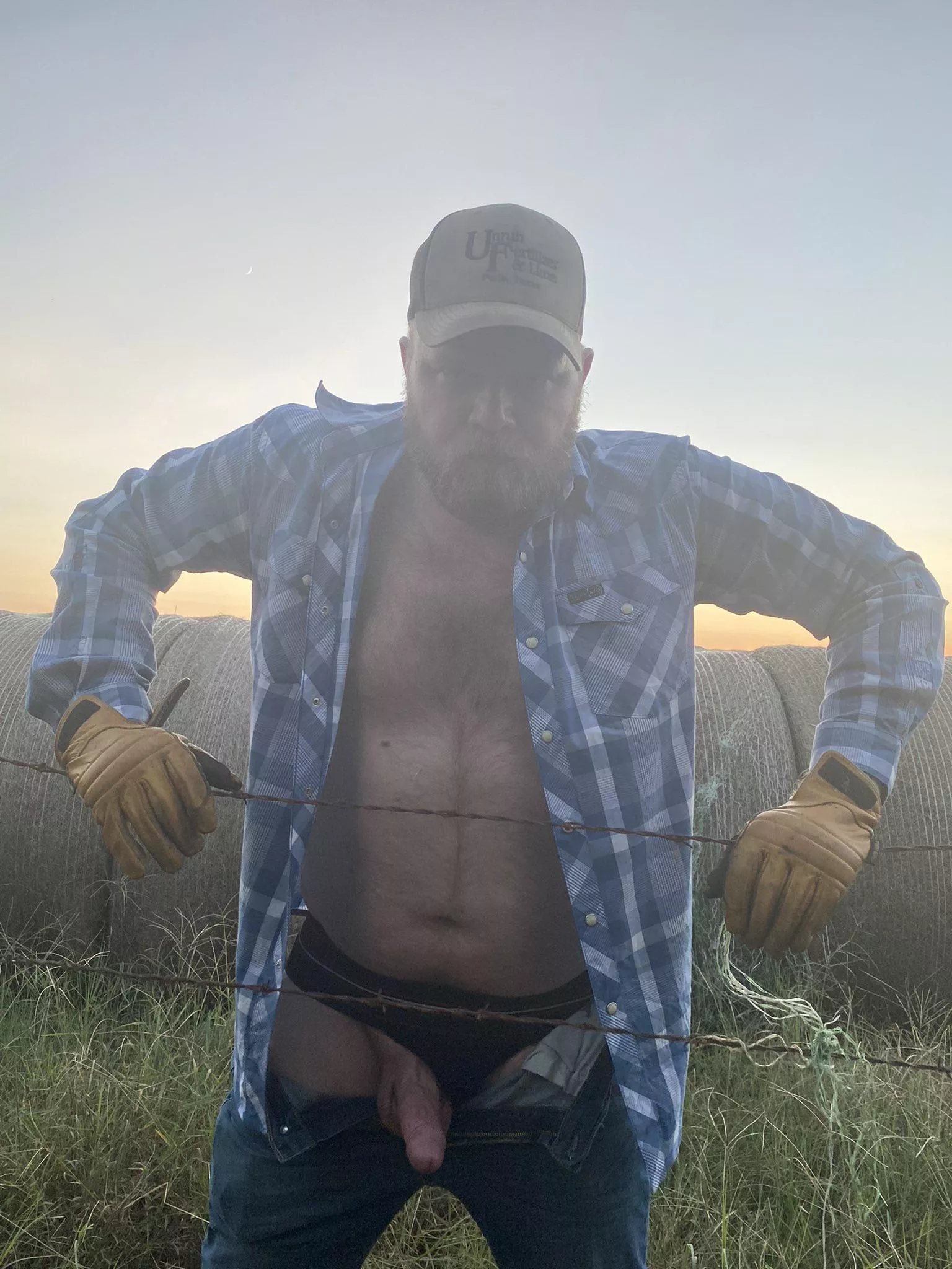 Horny in the field