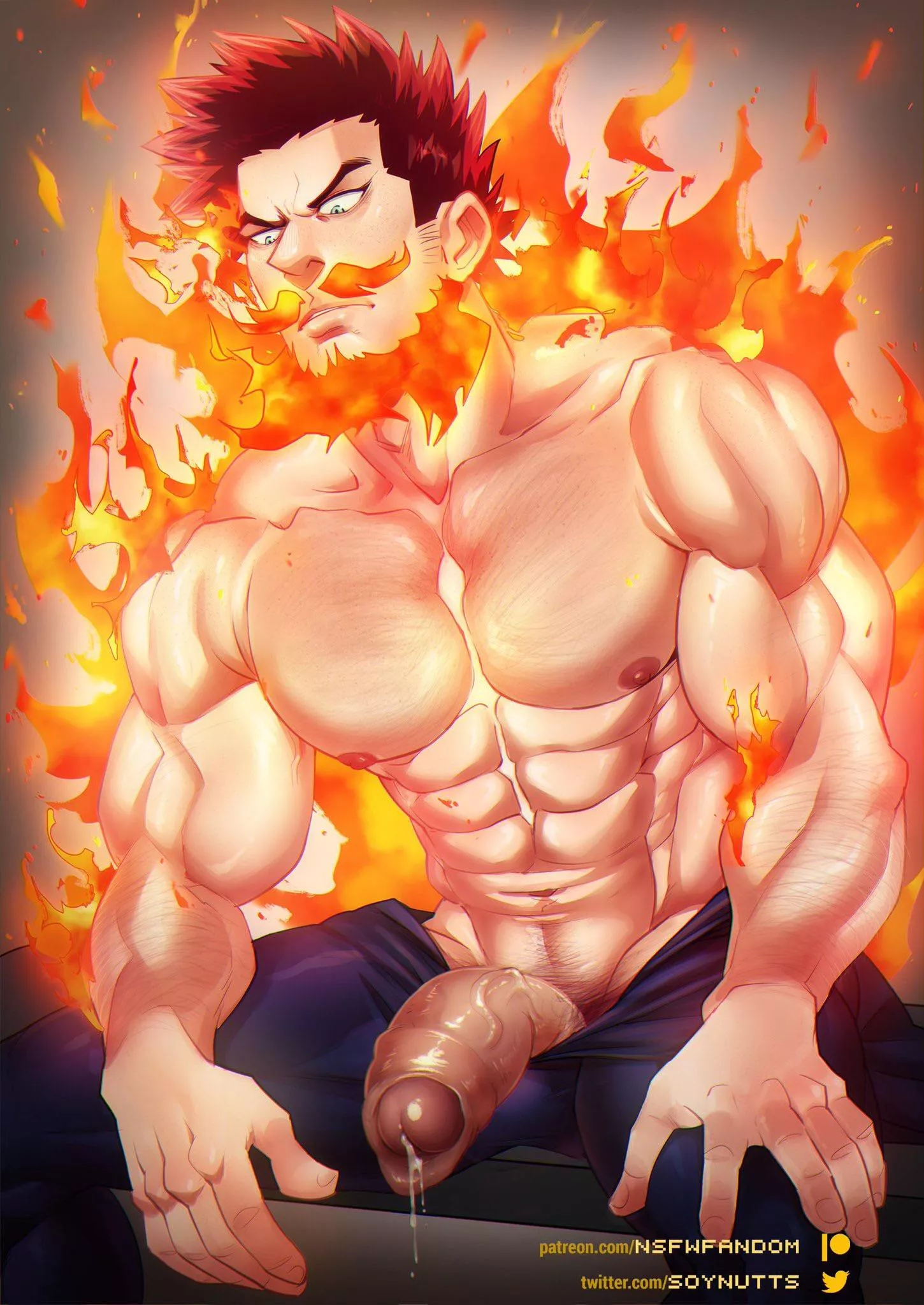 Hot man [My hero academia] (Soynutts)