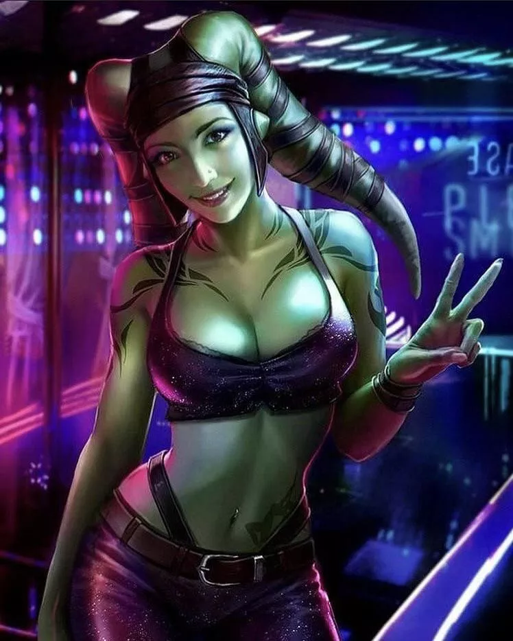 Hot Twiâ€™lek by (Nyaka)