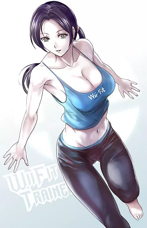 Hot wii fit trainer