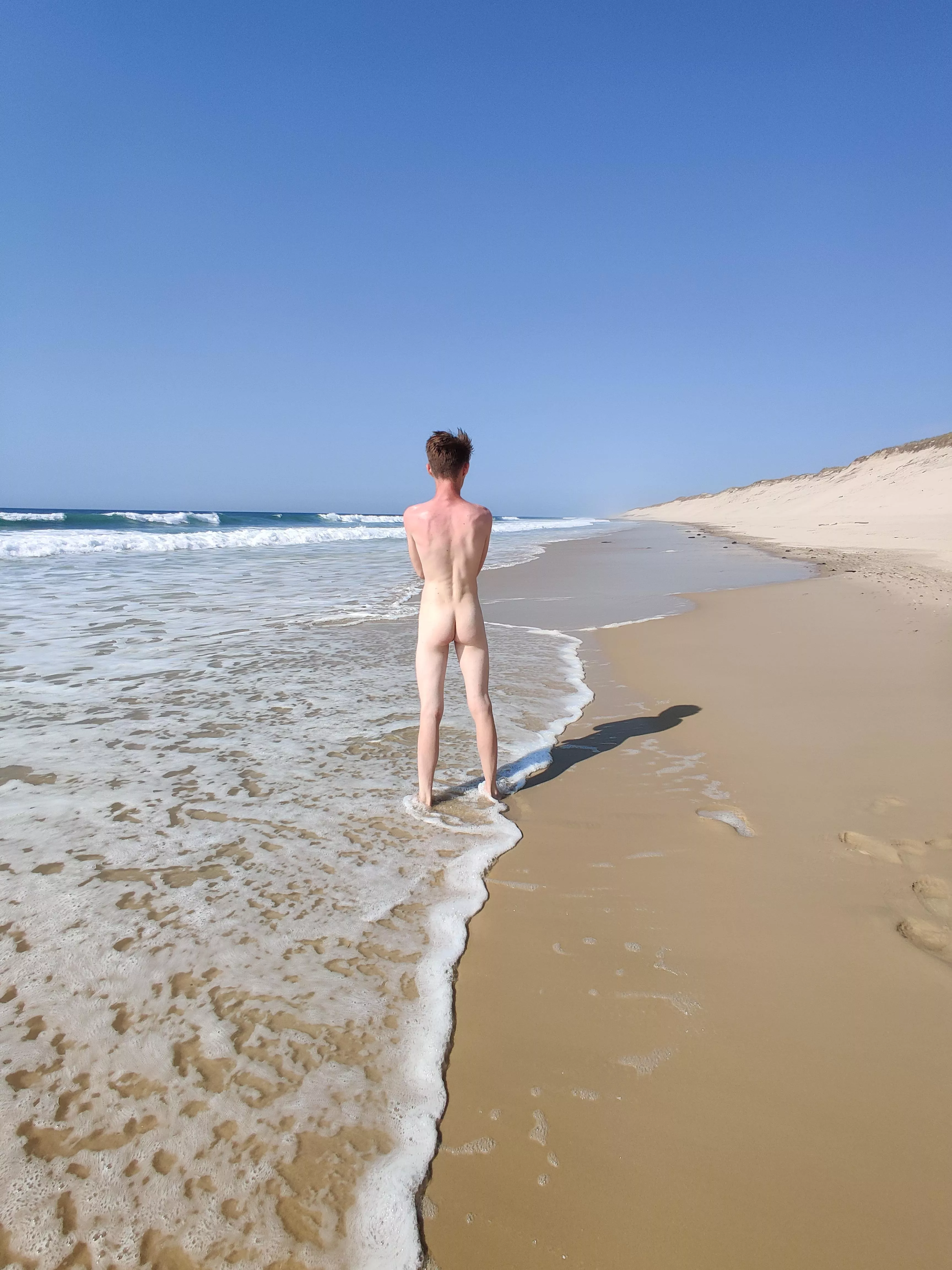 Hourtin, France. One of the most memorable naked moment of my life * - *