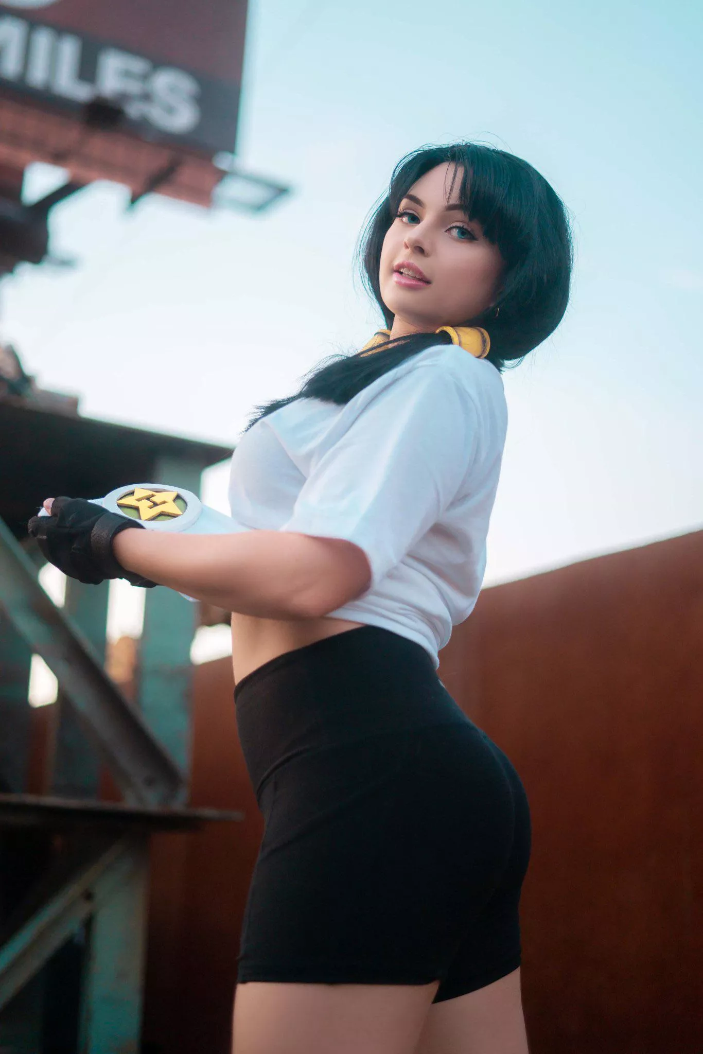 How about a sparring match? Winner gets whatever they want from their opponent! Videl cosplay by Allyssooonnnn