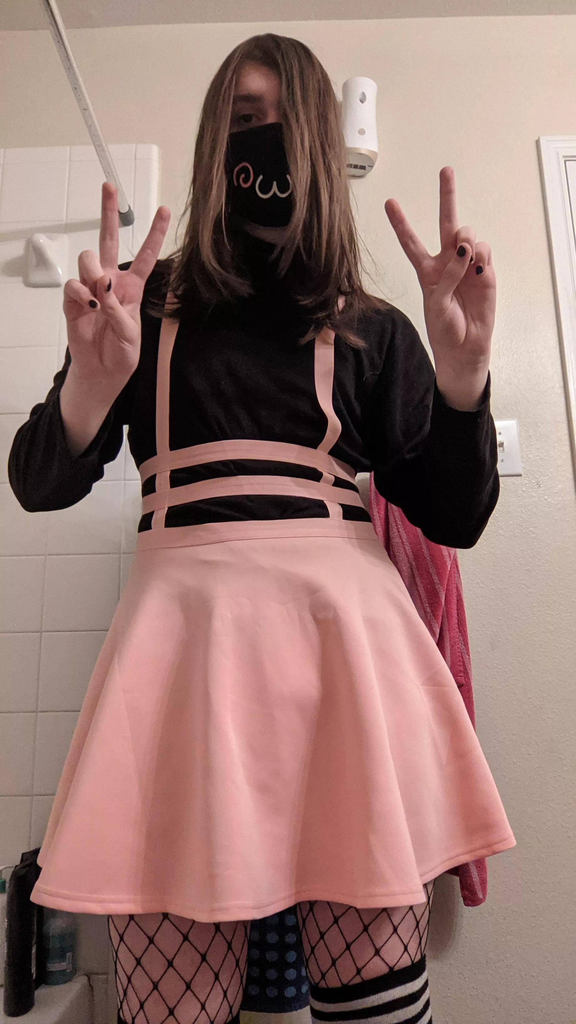 How do I look in this new skirt?