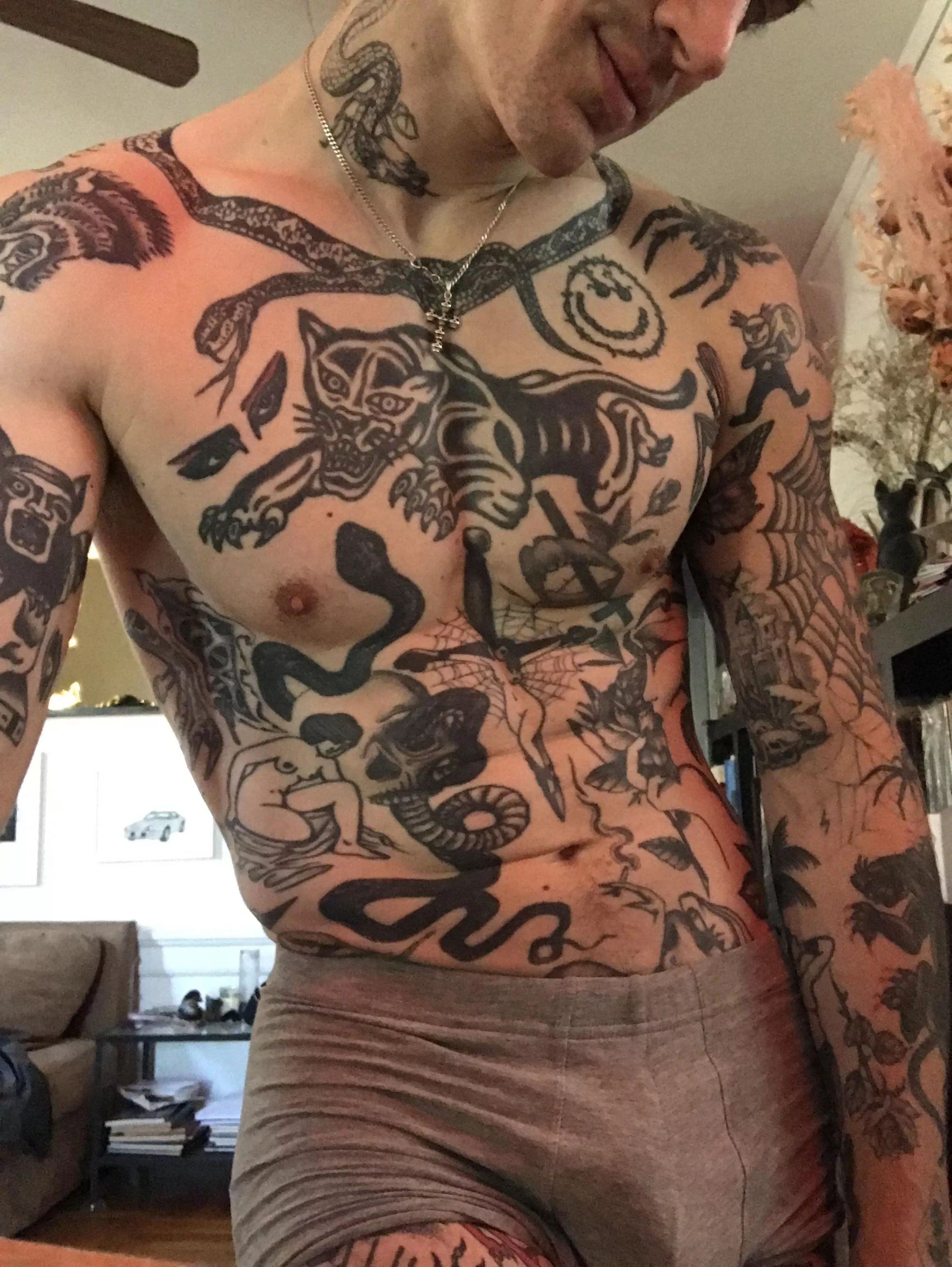 How many tats can you count?