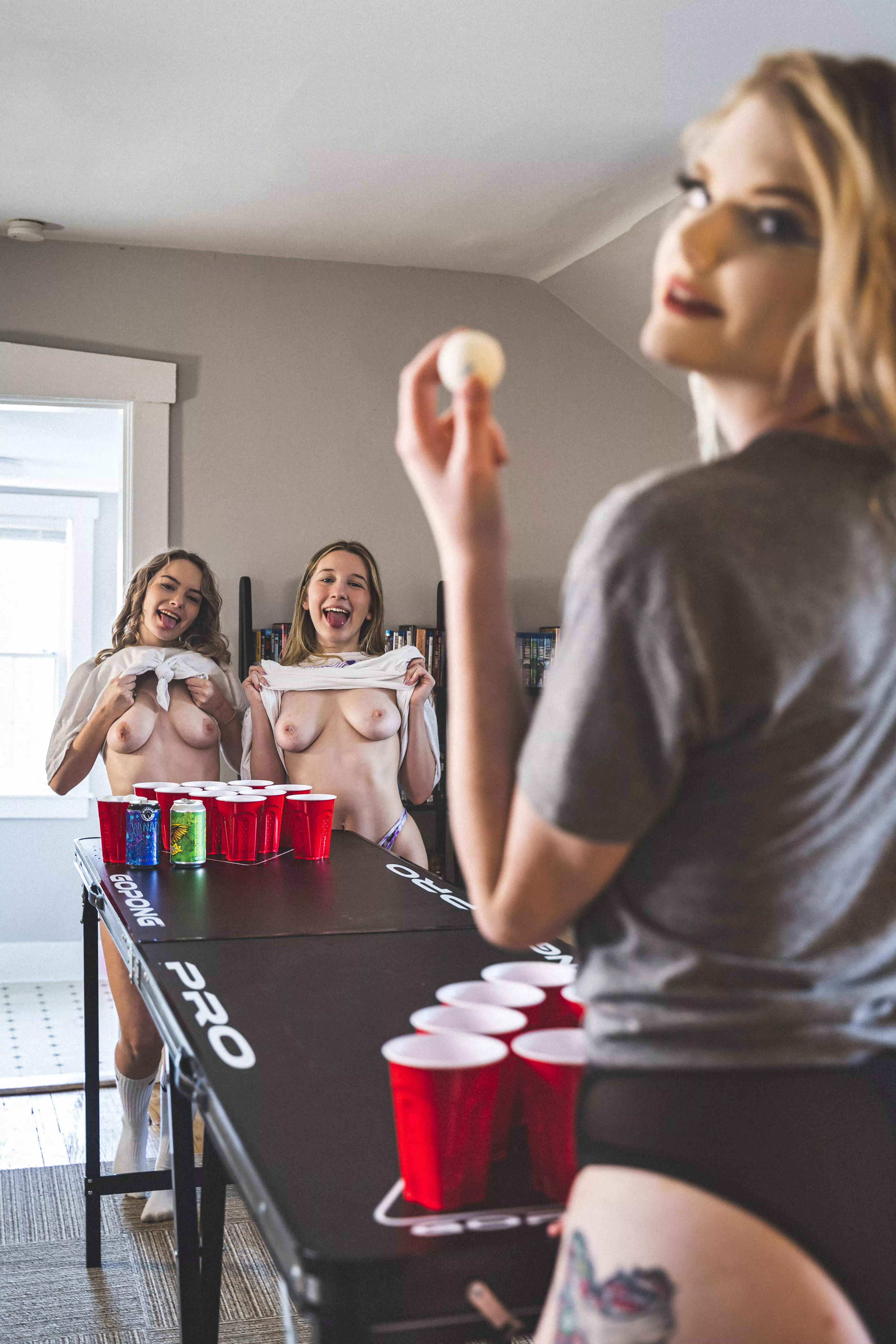 How we play beer pong