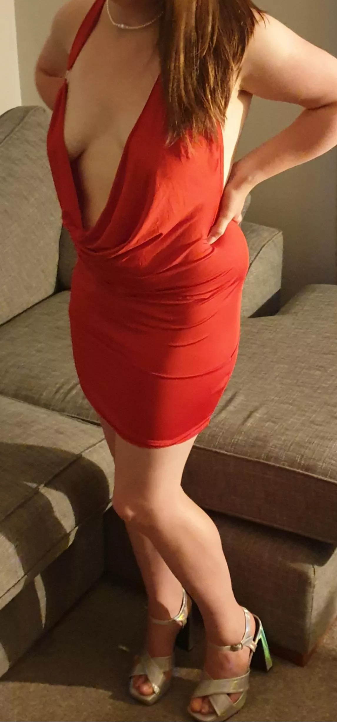 Hubby doesn't get a choice in what I wear out