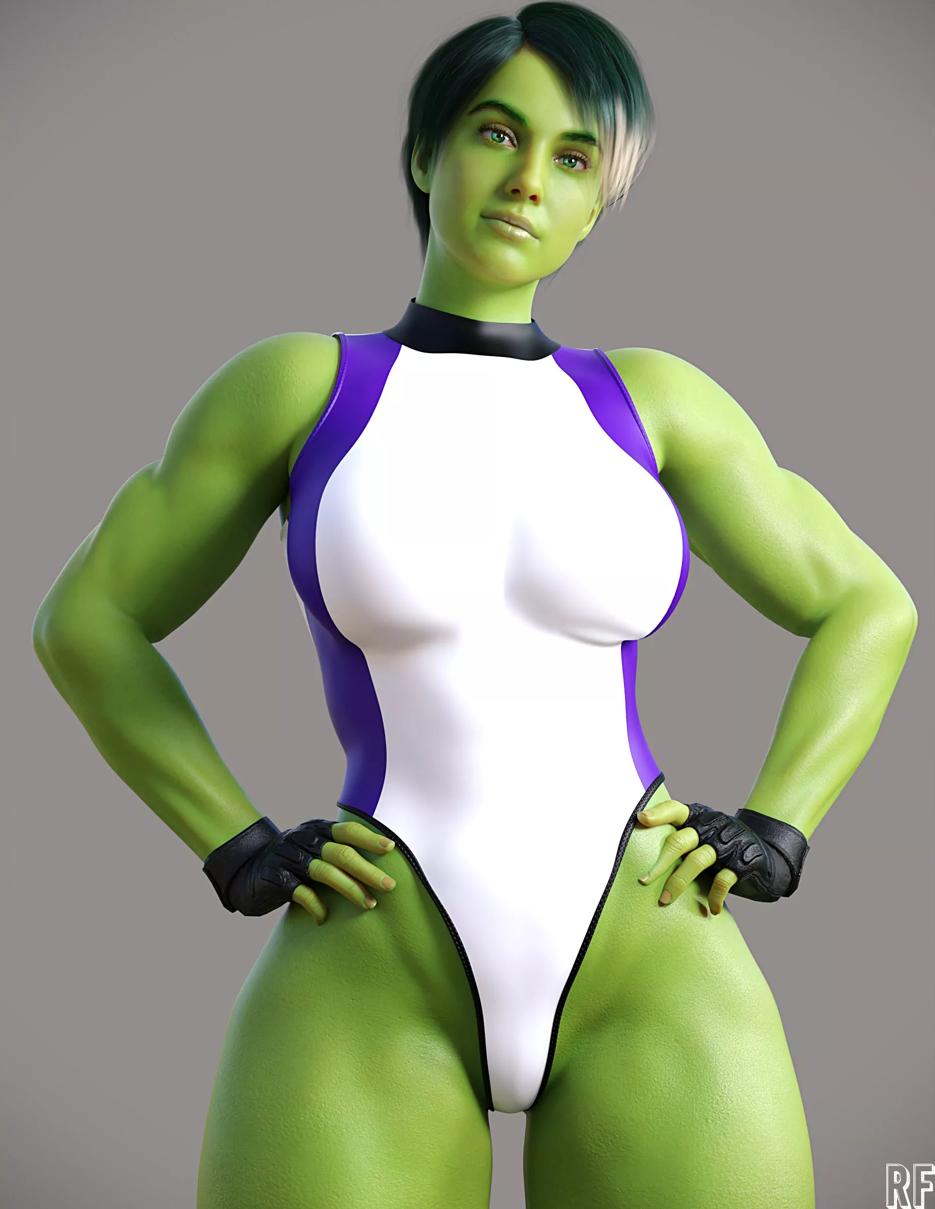 Hulky / She-Hulk, (RudeFrog) [Marvel]