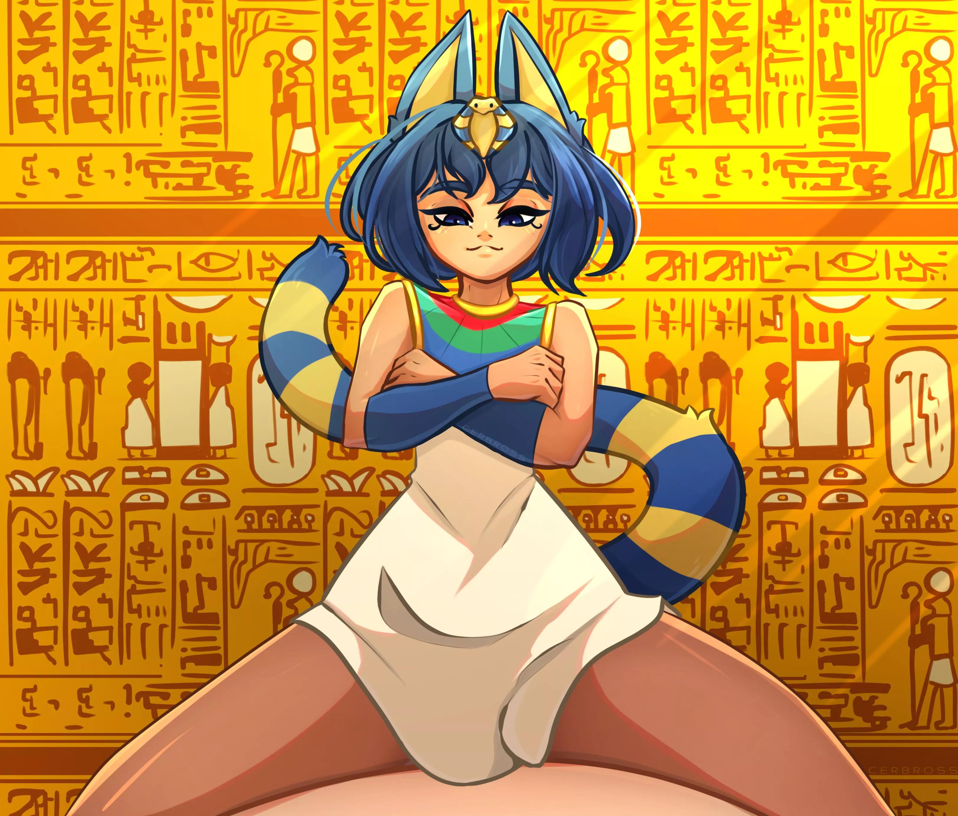 Human Ankha (cerbross) [Animal Crossing: New Horizons]