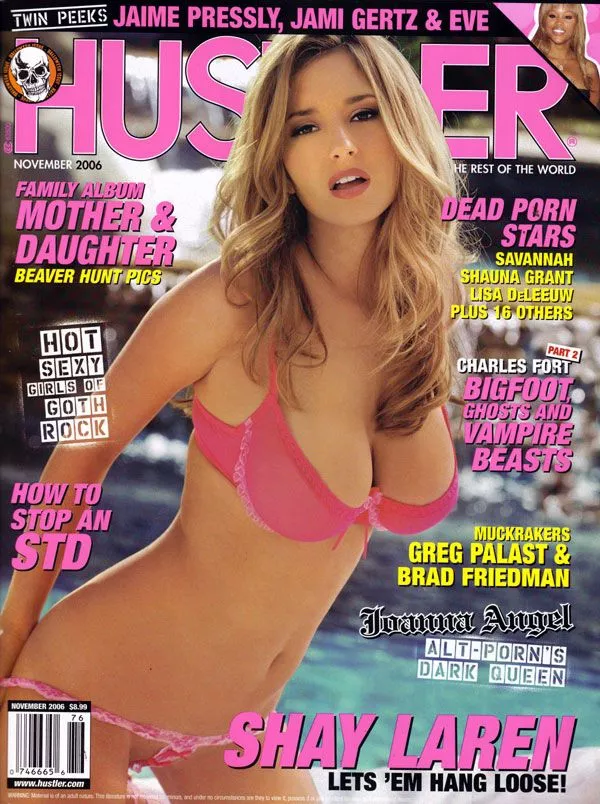 Hustler (November 2006) - Cover: Shay Laren