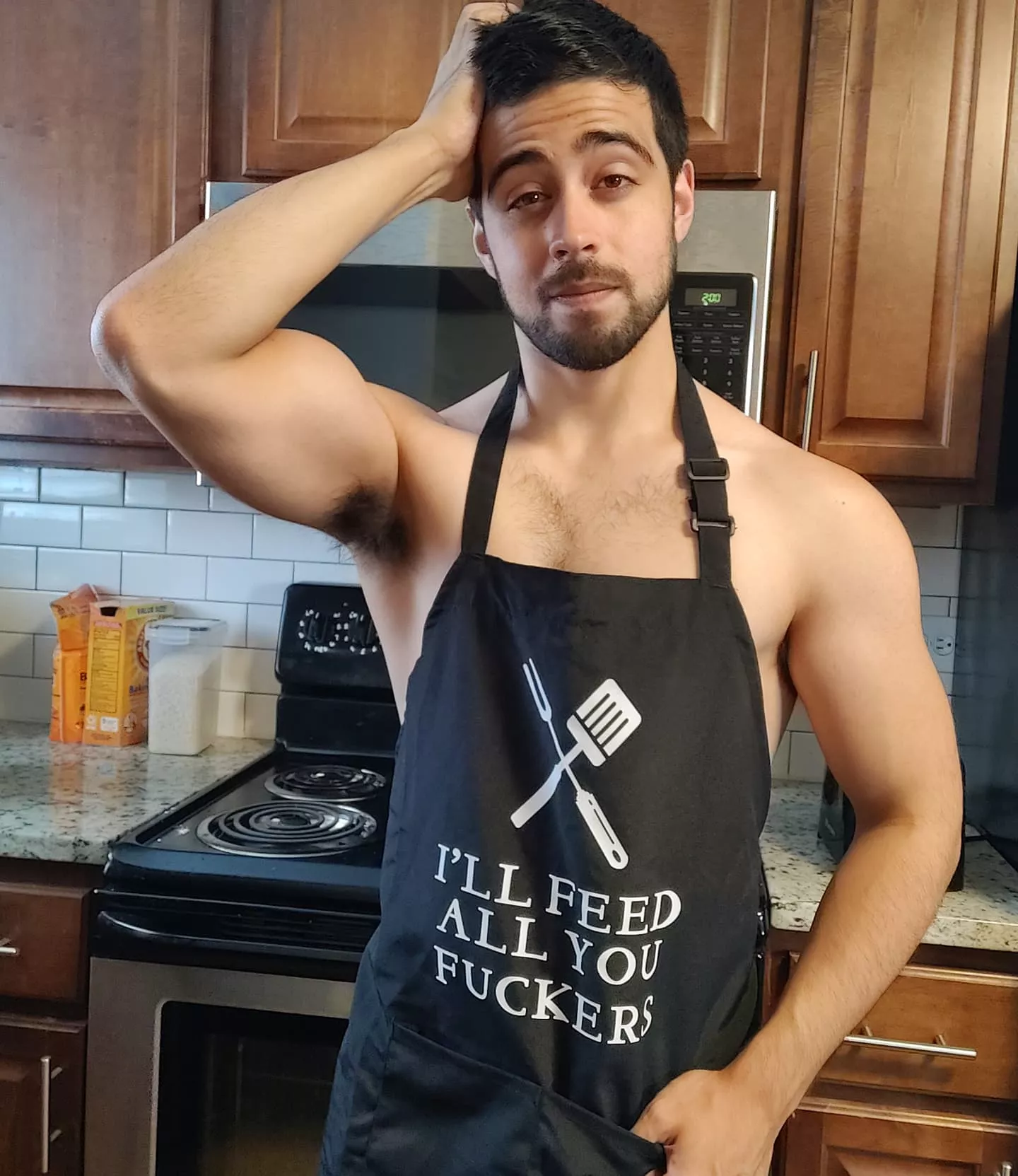 I bought an apron