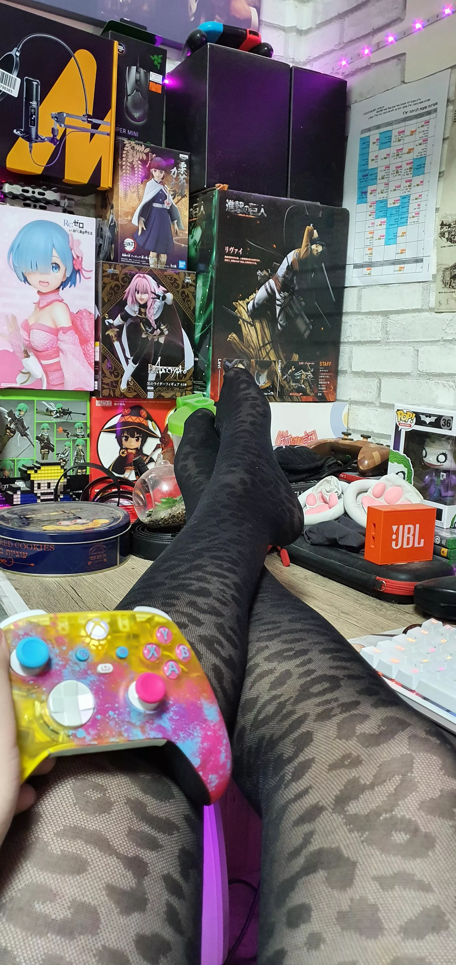 I bought new tights, and a new controller