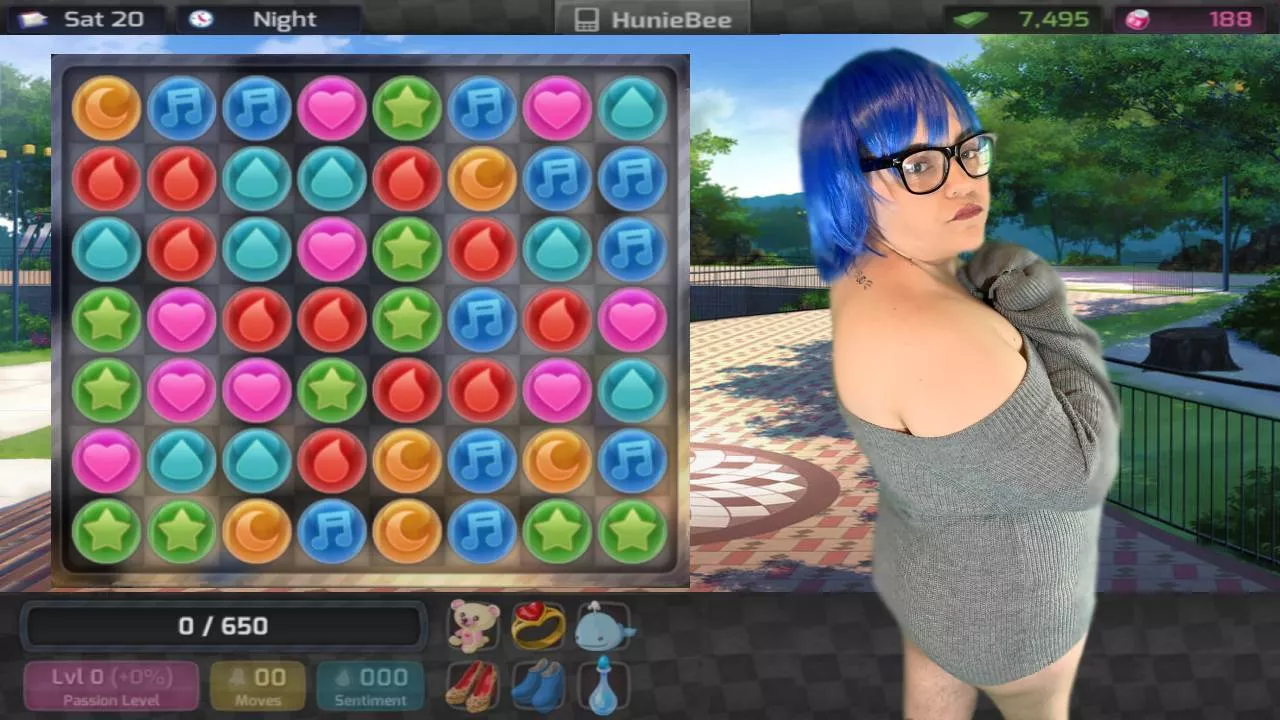 I dressed up as Nikki from Huniepop and Huniecam :)