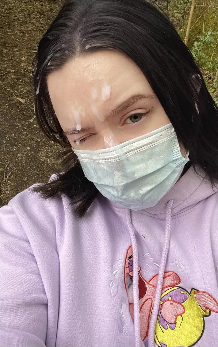 I feel prettiest covered in cum, on a cum walk ðŸ’¦