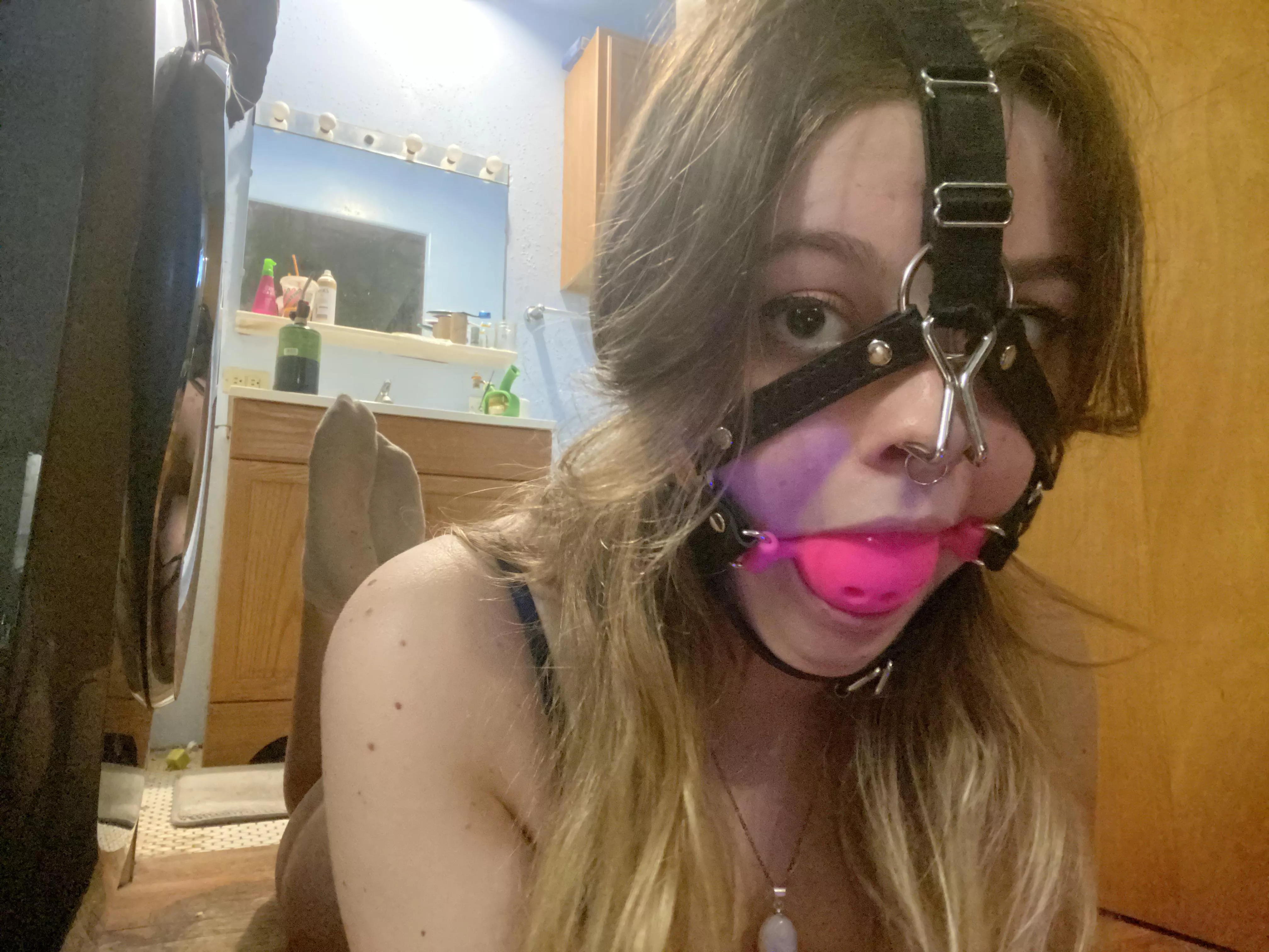 i feel so pretty with my gag.. but i need your input ðŸ¥º [F]