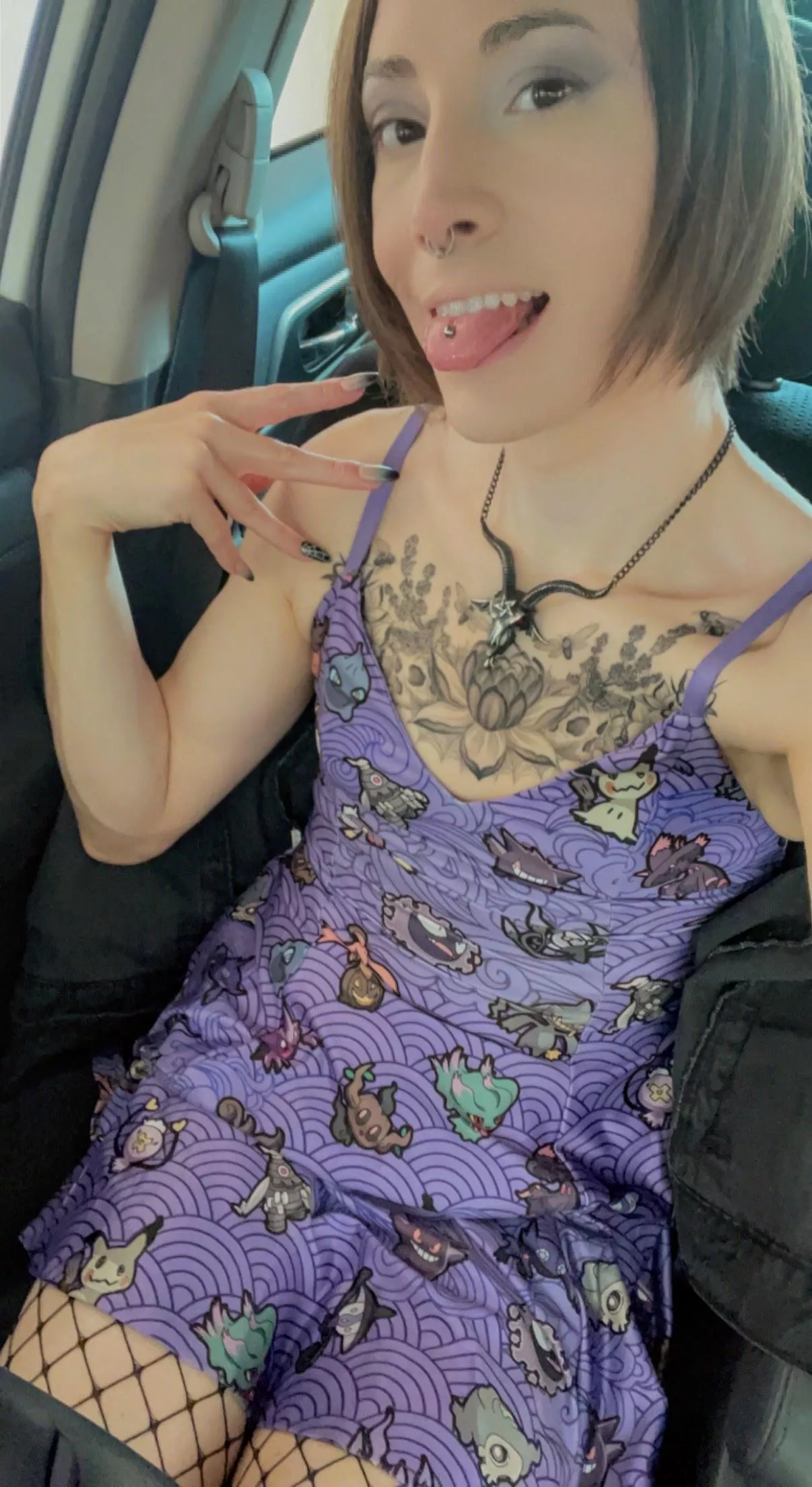 I felt super cute in this dress 🖤