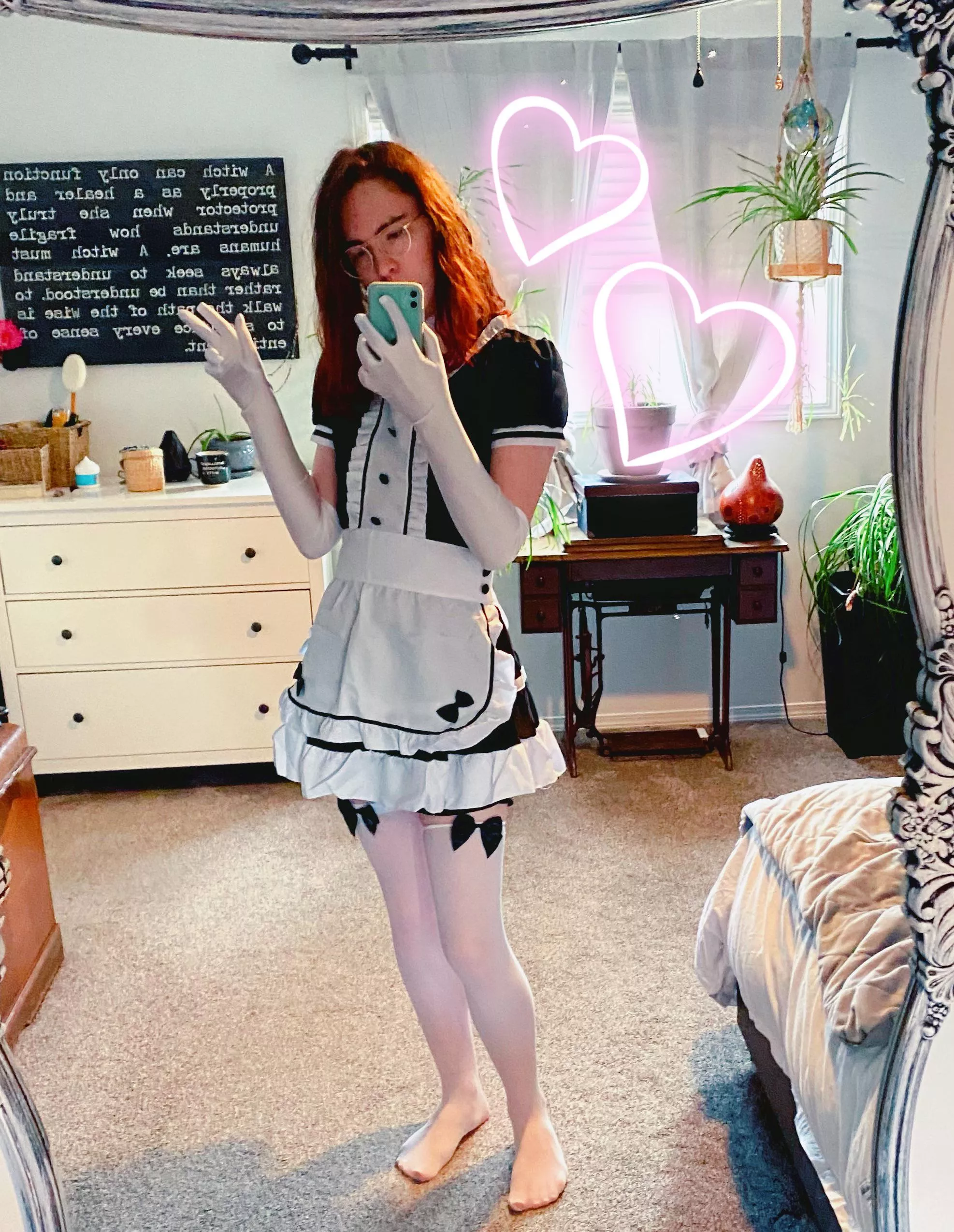 I finally got a fuckin maid dress I’m sooooo happy!!!!!!!