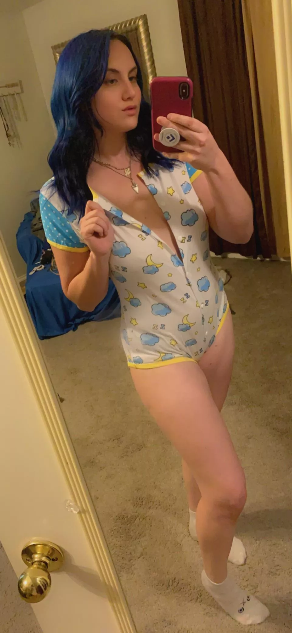 I finally got some onesies I have been eyeing for months ðŸ’™ðŸ’™ðŸ’™