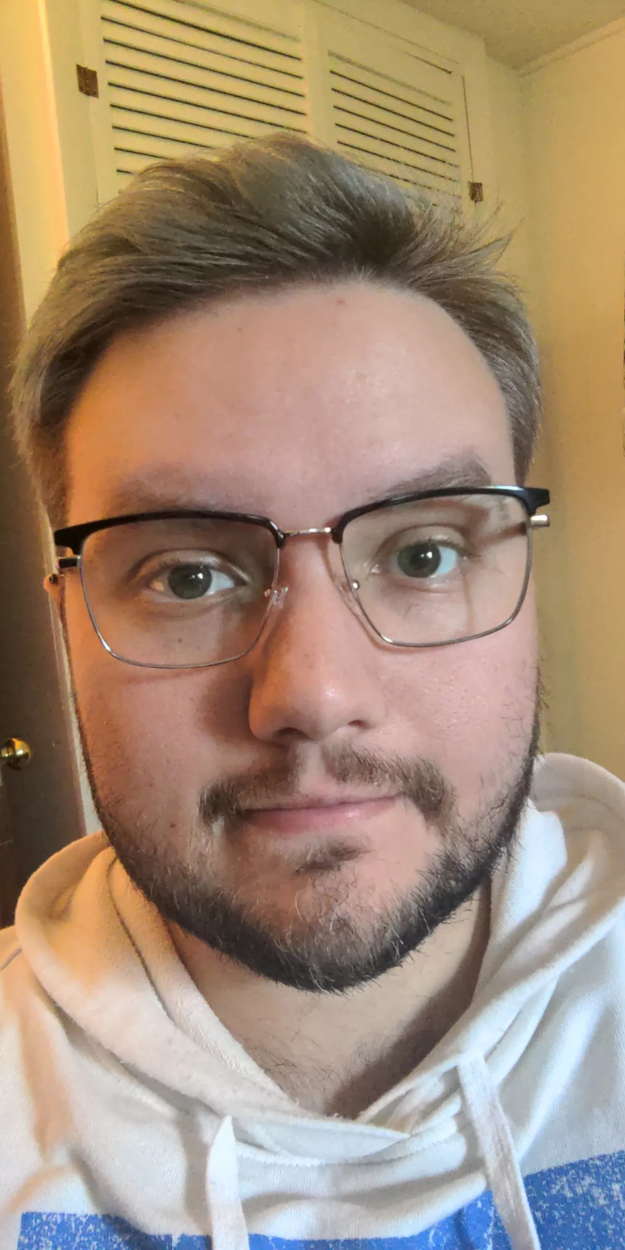 I got new glasses the other day; what do you think?