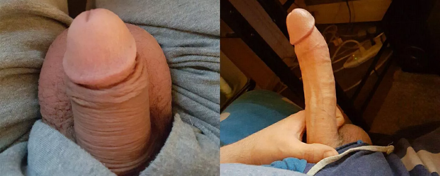 I GUESS you could call me a grower... 🤤 Cum vid in profile! (PM's welcome!)