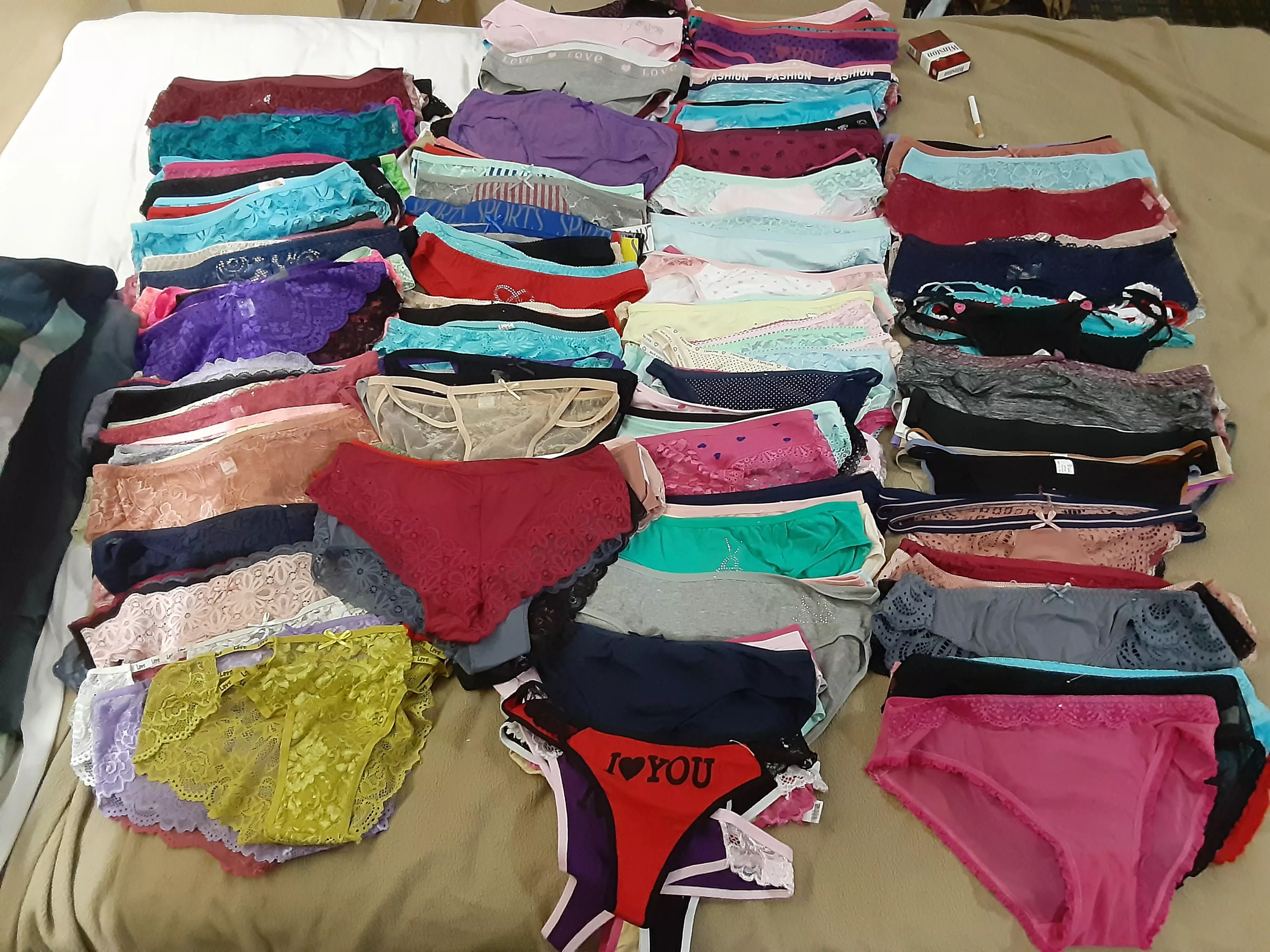 I guess you could say I have a panty addiction.