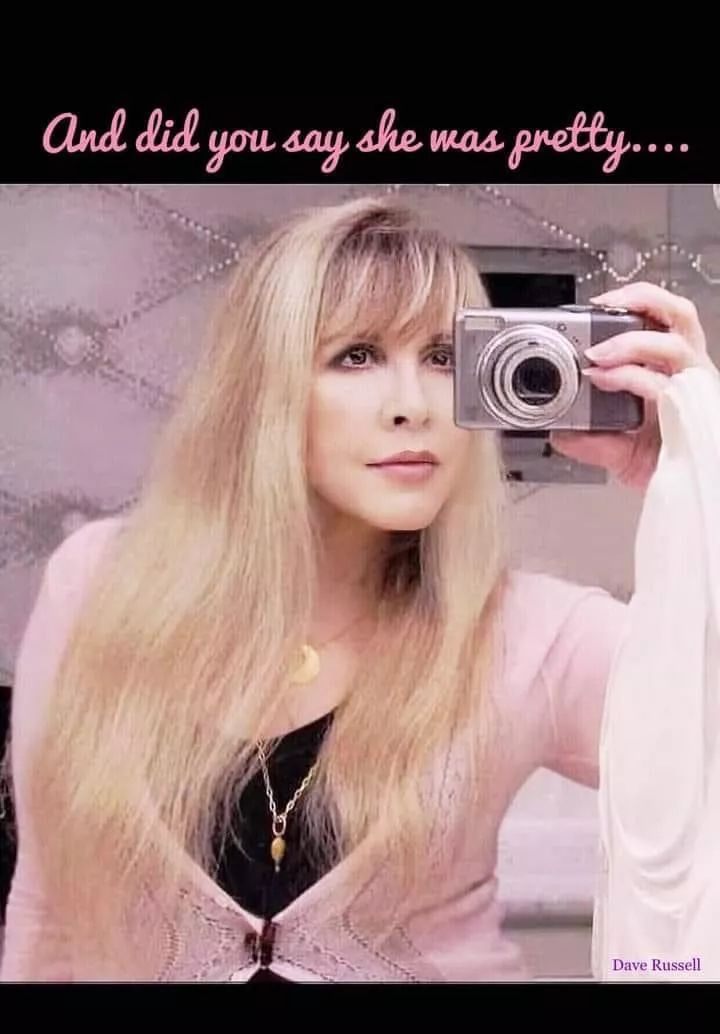 I have a major Stevie Nicks fetish could anybody role play as Stevie Nicks for me my ultimate fantasy is to have her blow me