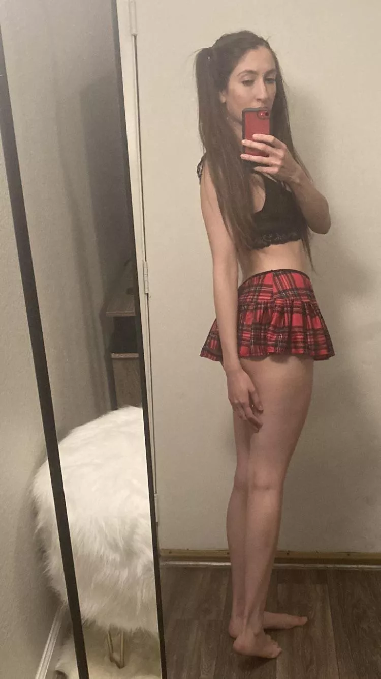 I heard you liked long haired, green eyed petite naughty school girls