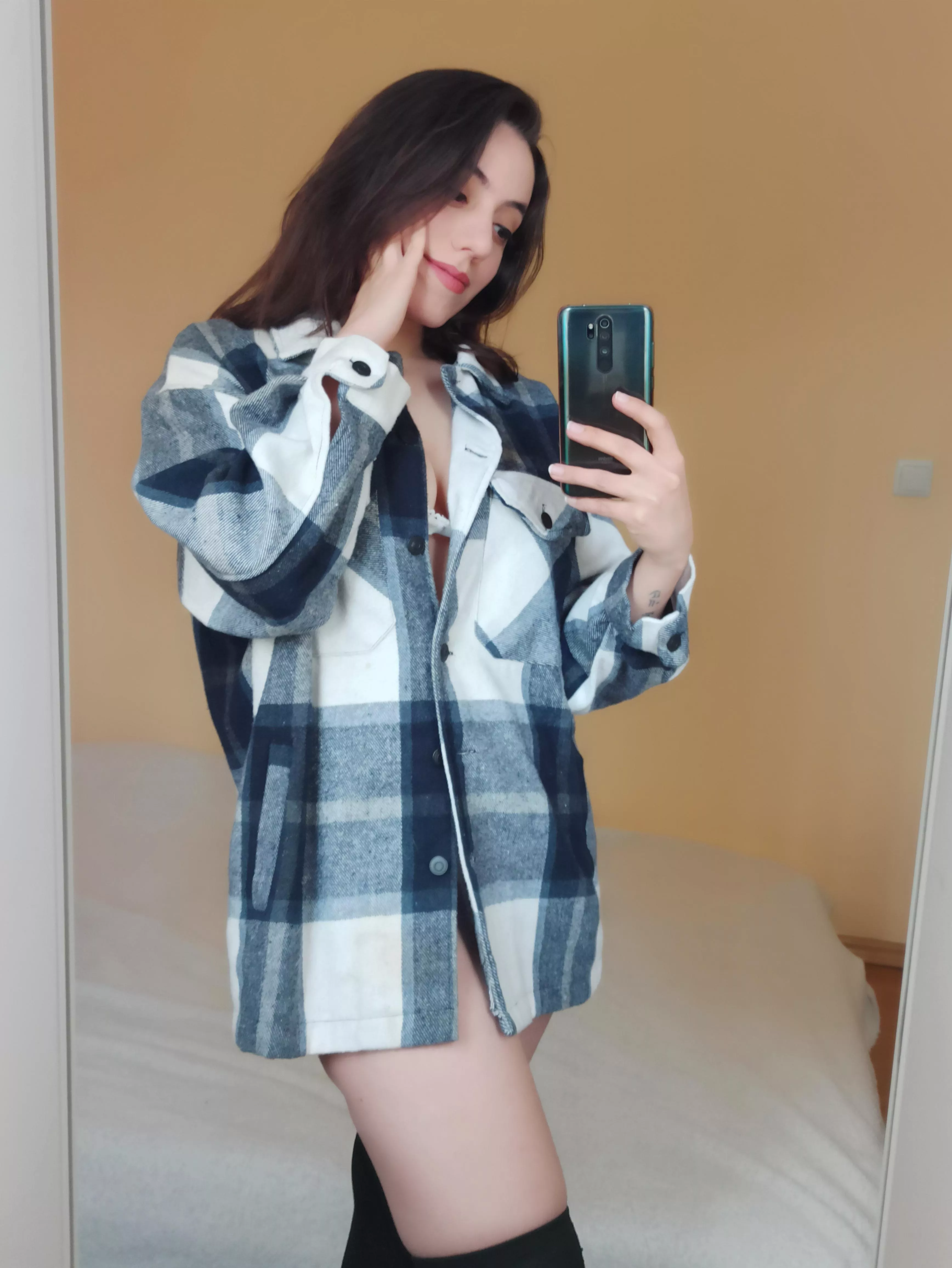 I hope you guys like my flannel!