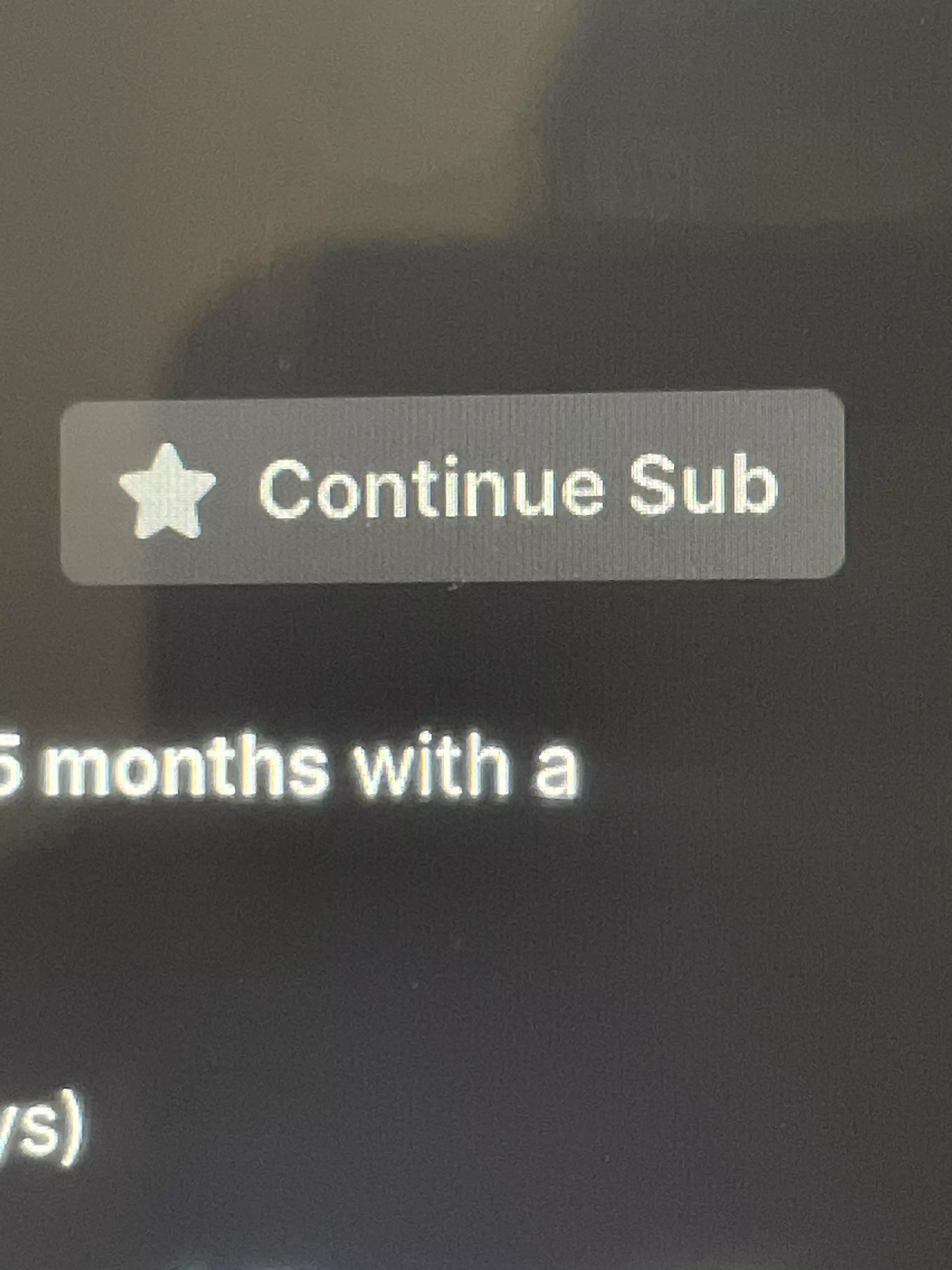 I just linked my prime account to my twitch and. I wanted to extend my subscription because it ends in a few days. But it’s greyed out any ideas why?