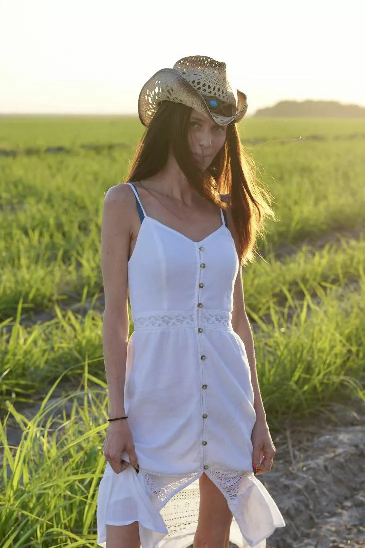 I know yall like my naked and topless photos best, but sometimes a real country girl just has to show off her boots or hat!